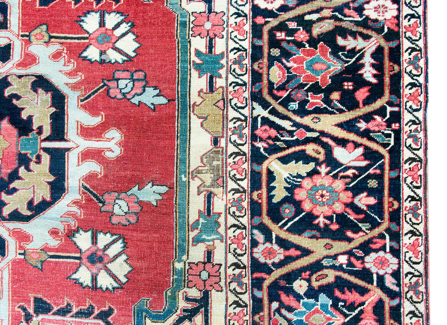 Late 19th Century Persian Serapi Rug