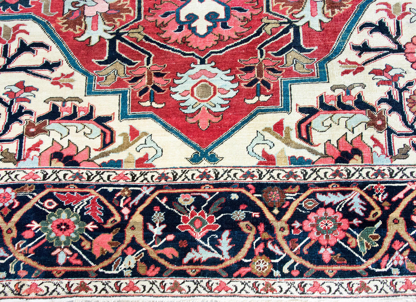 Late 19th Century Persian Serapi Rug