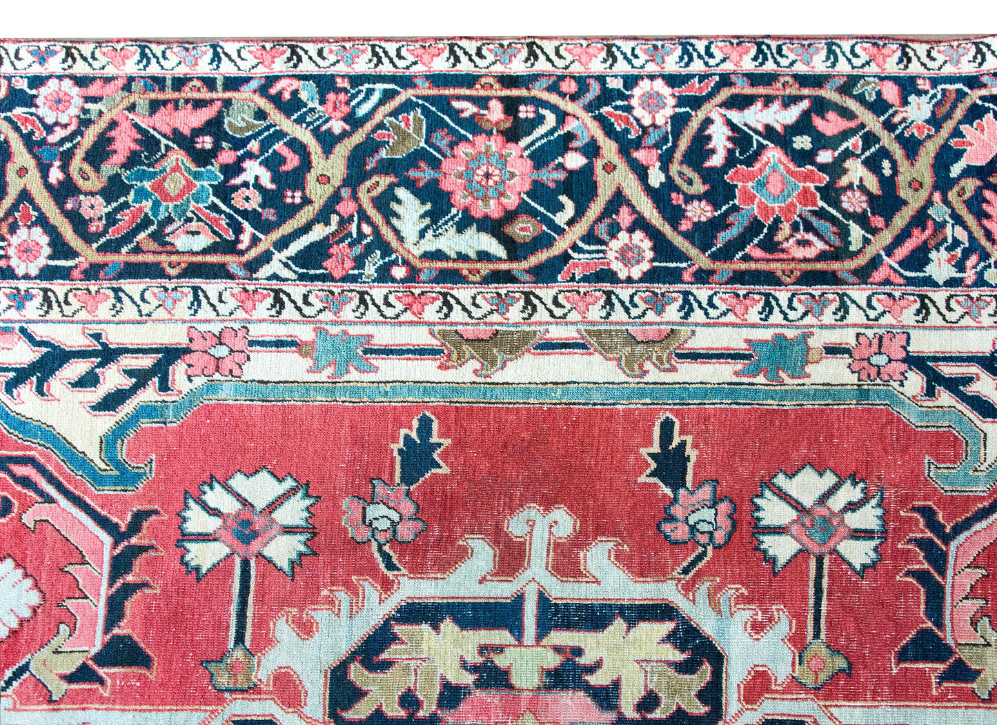 Late 19th Century Persian Serapi Rug