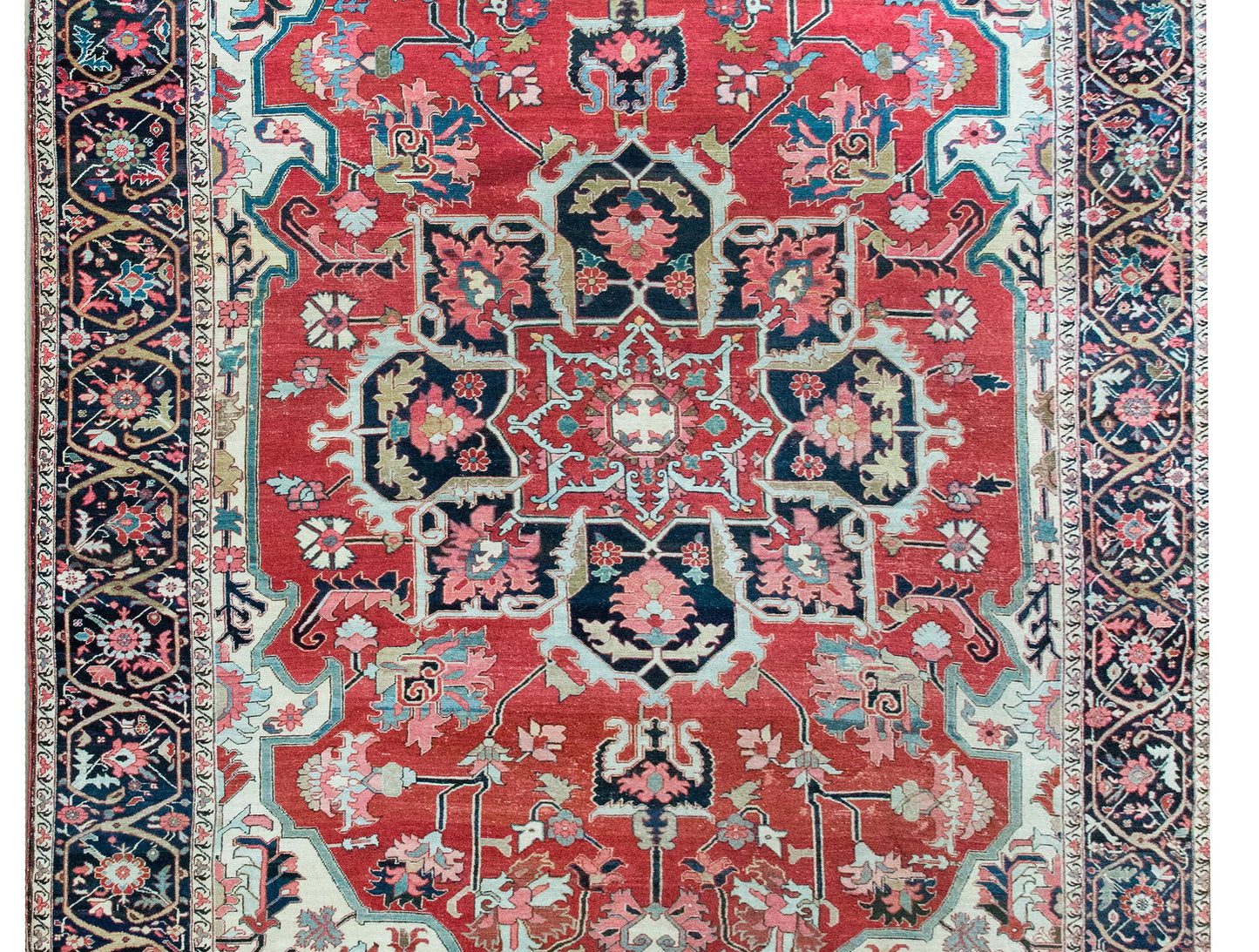 Late 19th Century Persian Serapi Rug
