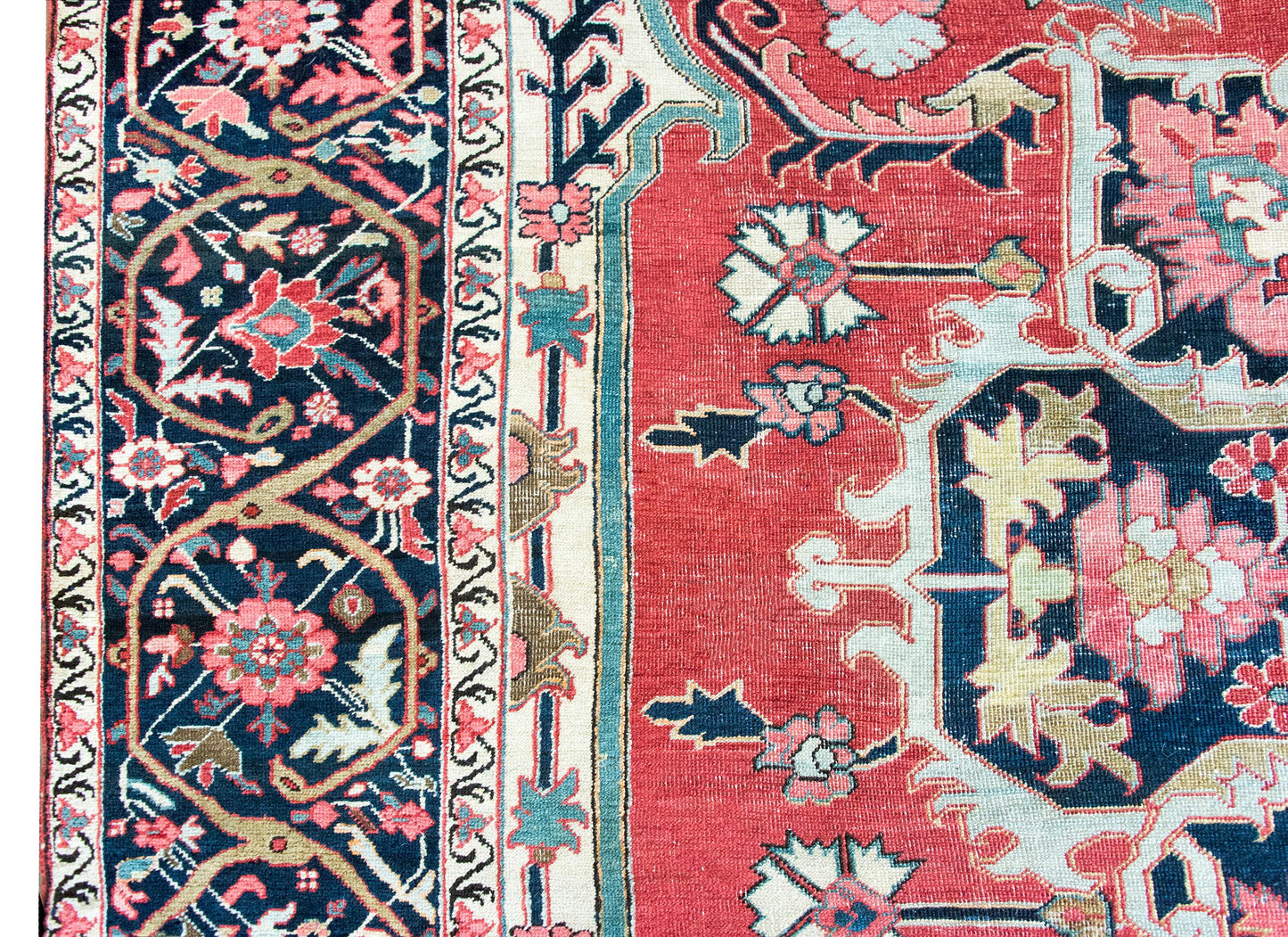 Late 19th Century Persian Serapi Rug