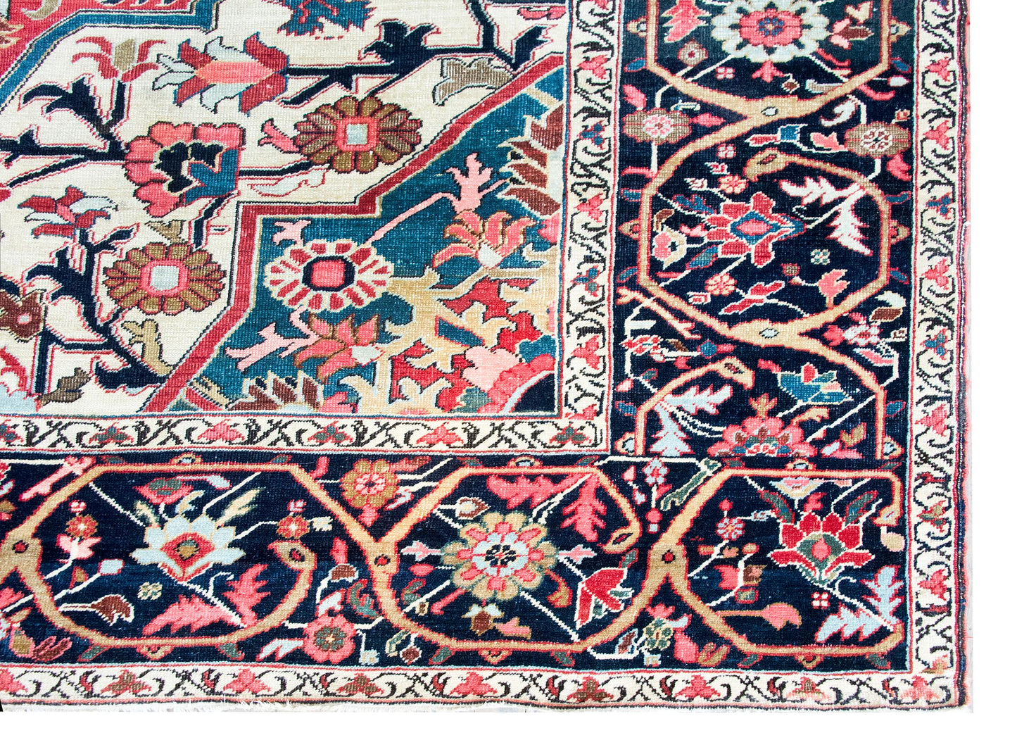 Late 19th Century Persian Serapi Rug