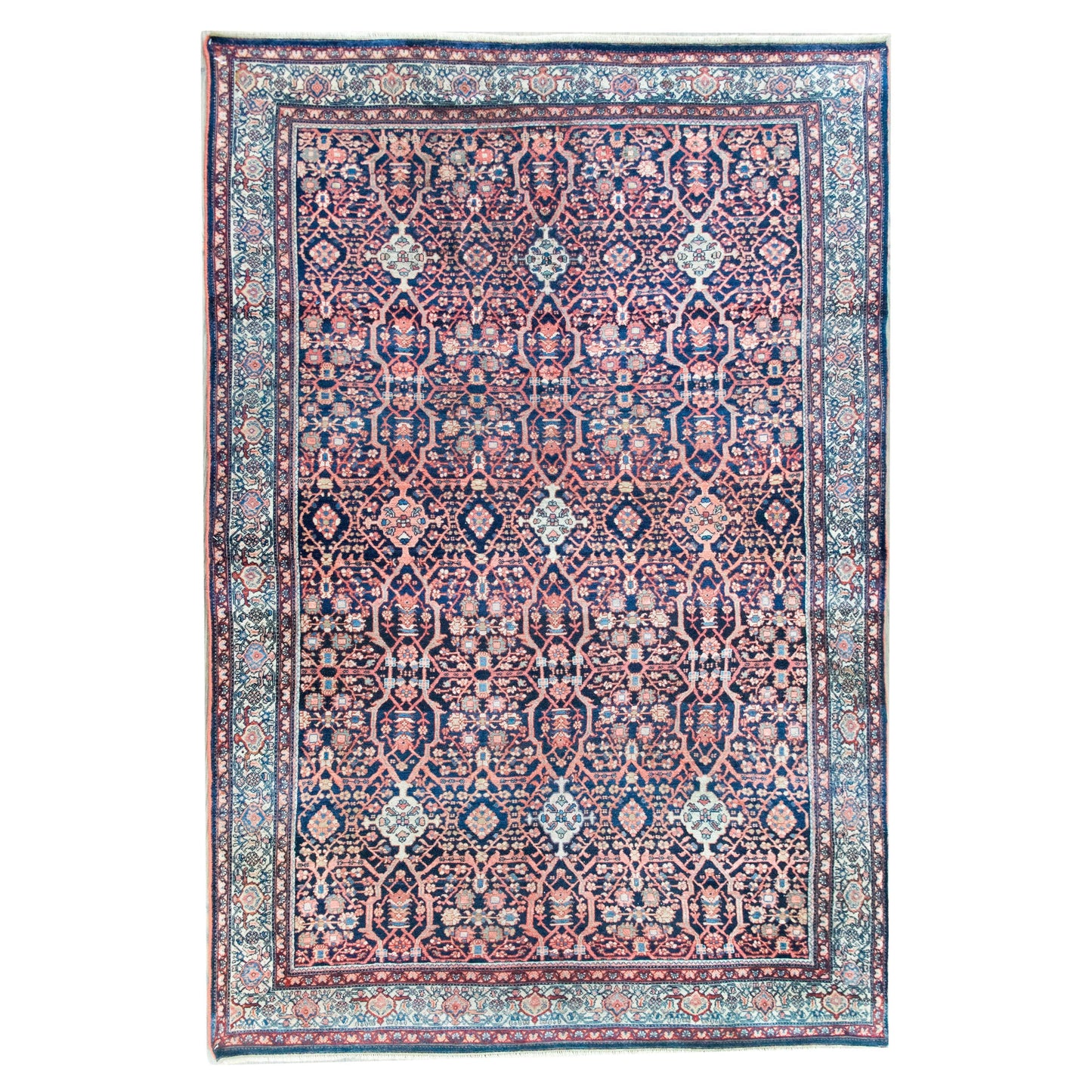 Early 20th Century Persian Mission Malayer Rug For Sale