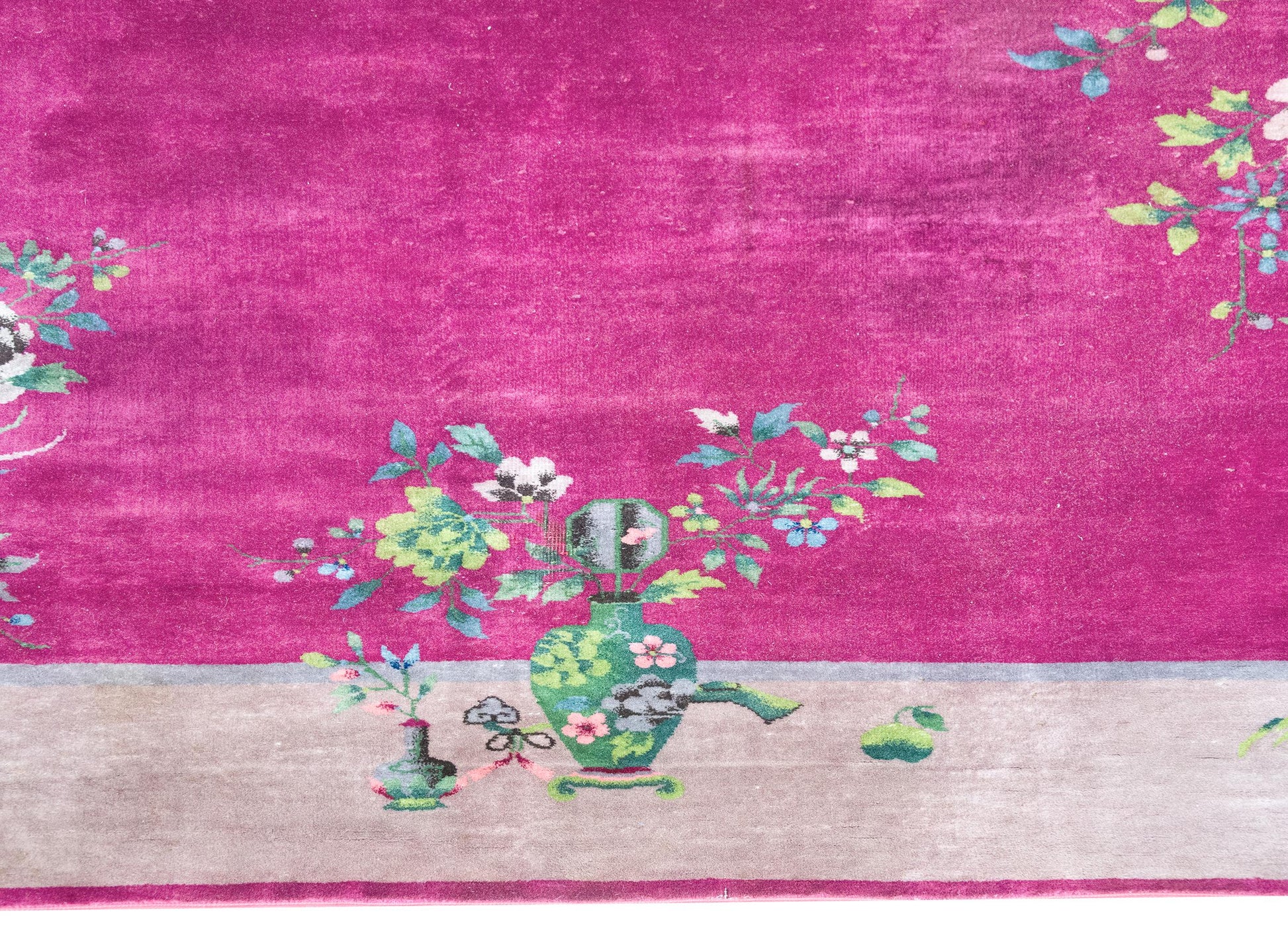 Early 20th Century Chinese Art Deco Rug For Sale