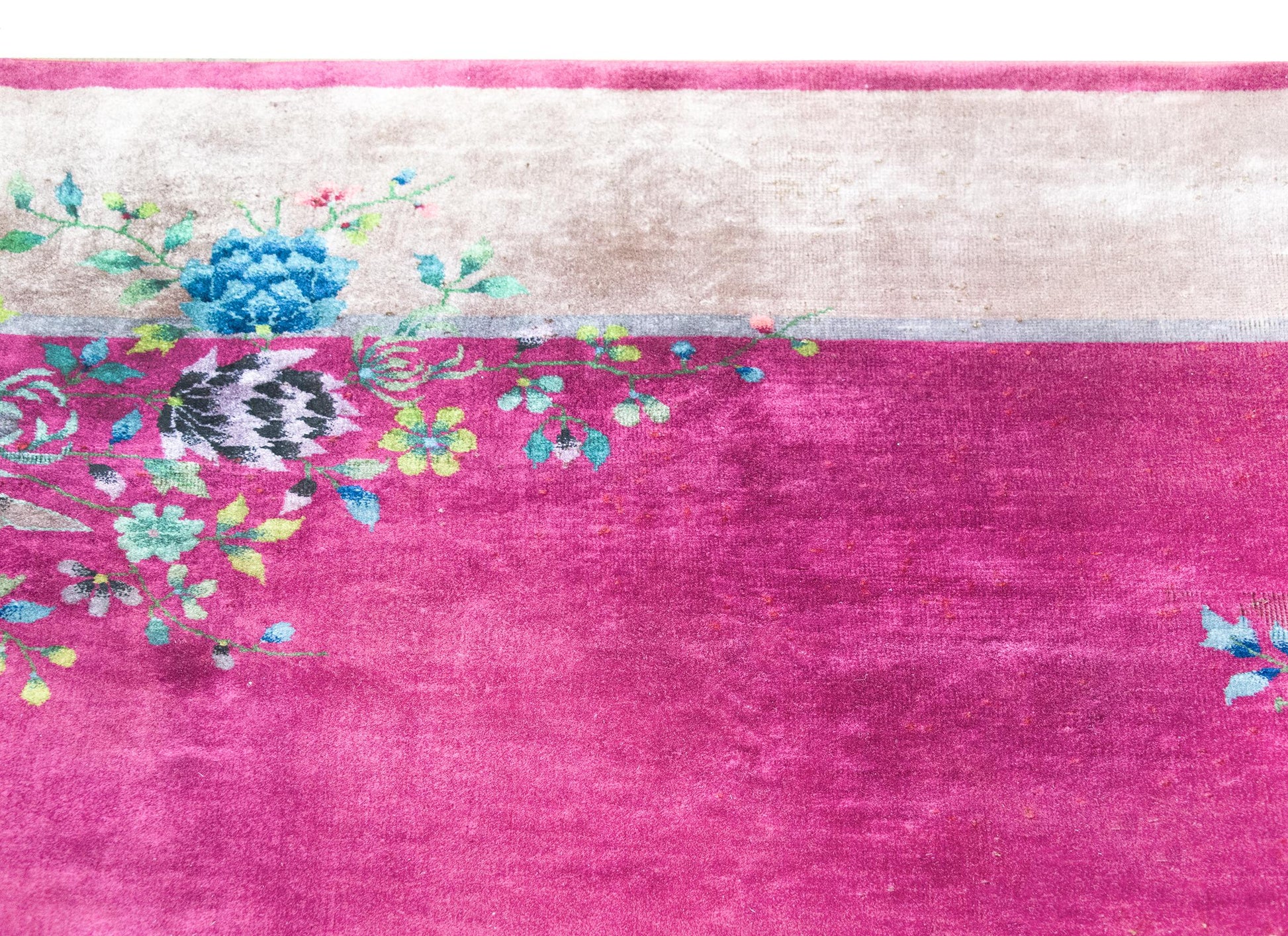 Early 20th Century Chinese Art Deco Rug For Sale