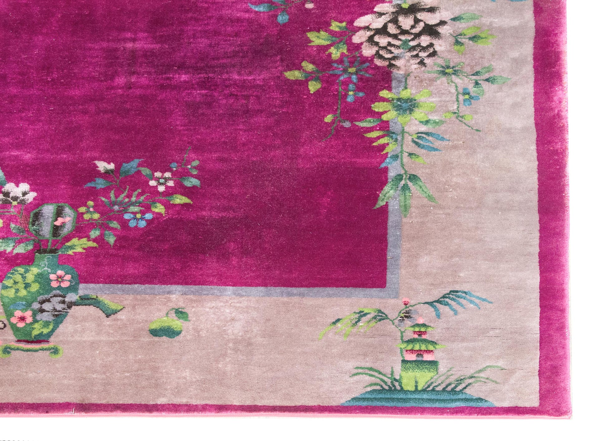 Early 20th Century Chinese Art Deco Rug For Sale