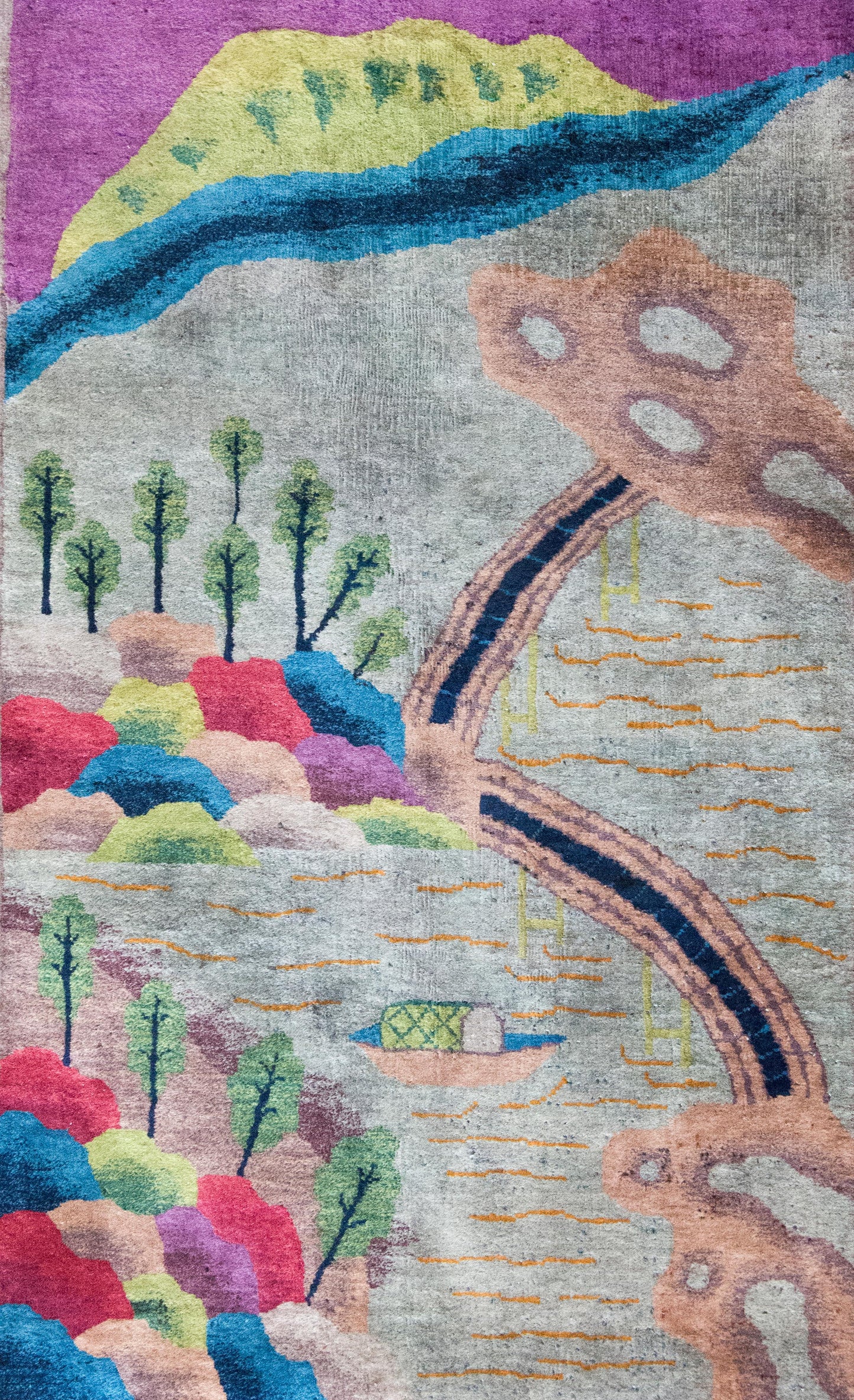 Early 20th Century Chinese Art Deco Rug