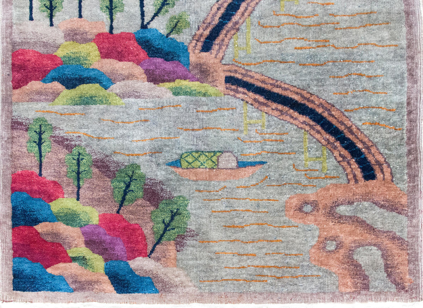 Early 20th Century Chinese Art Deco Rug