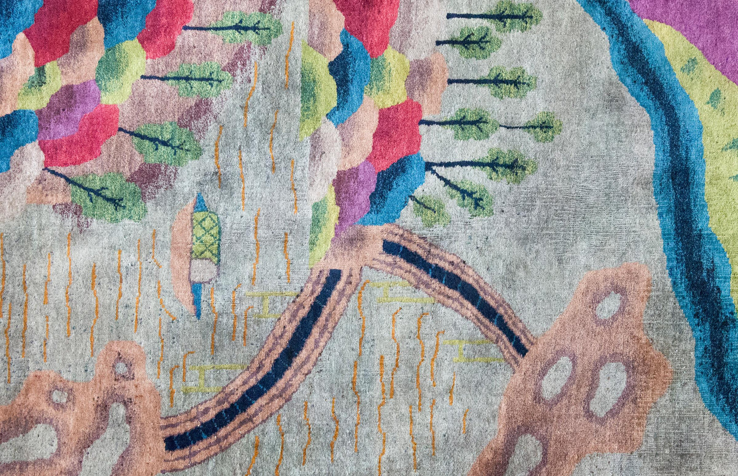 Early 20th Century Chinese Art Deco Rug