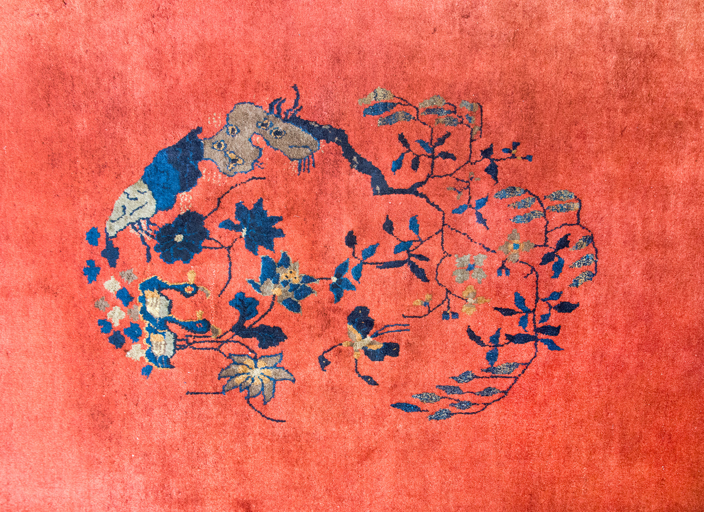 Early 20th Century Chinese Art Deco Rug For Sale