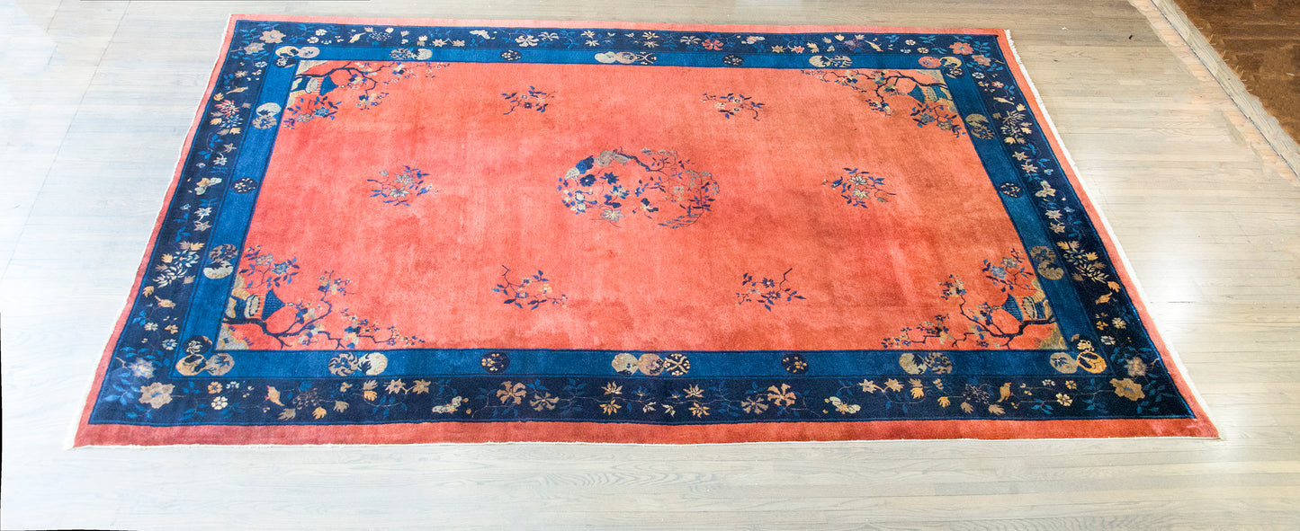 Early 20th Century Chinese Art Deco Rug For Sale