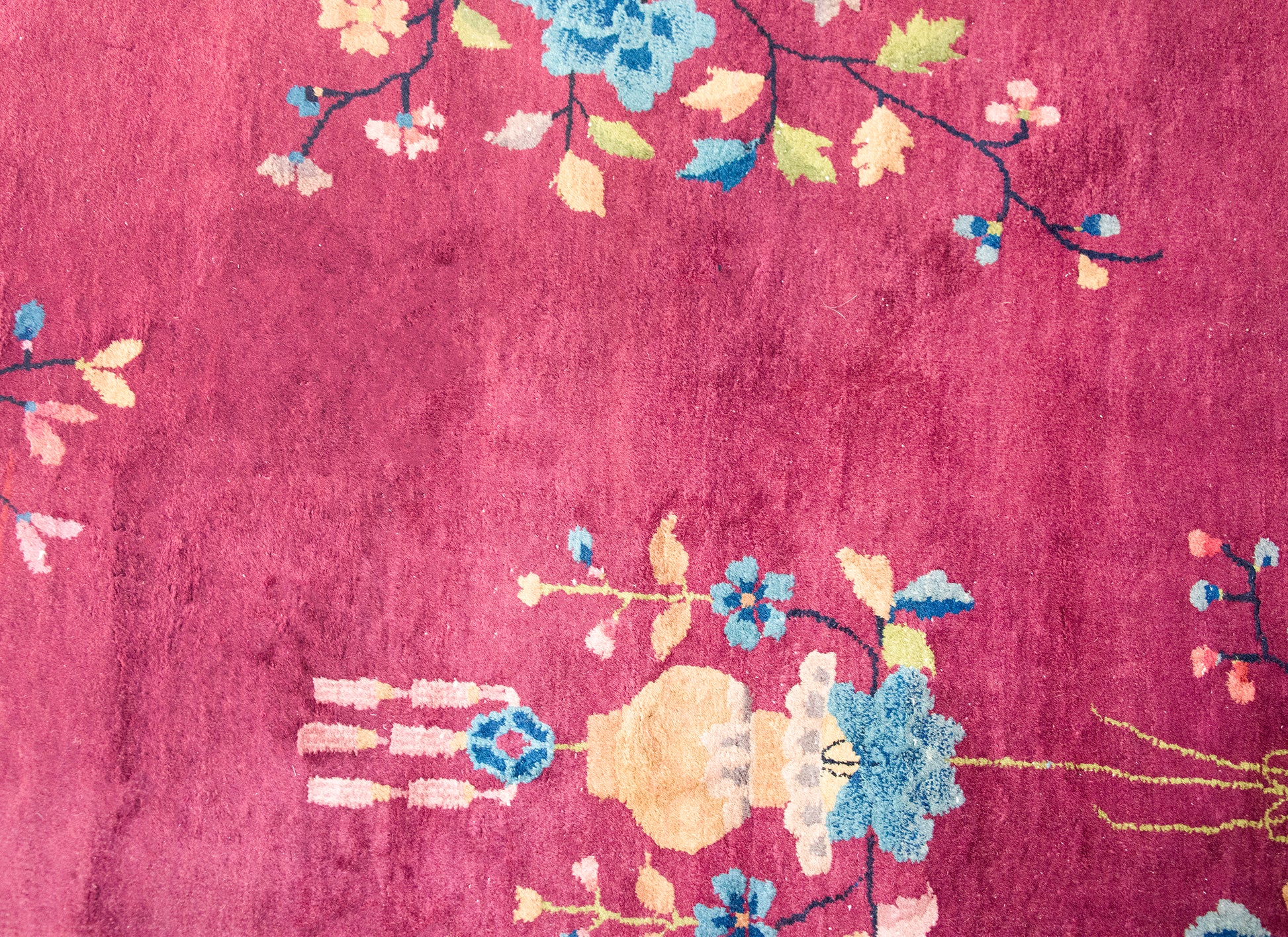 Early 20th Century Chinese Art Deco Rug For Sale