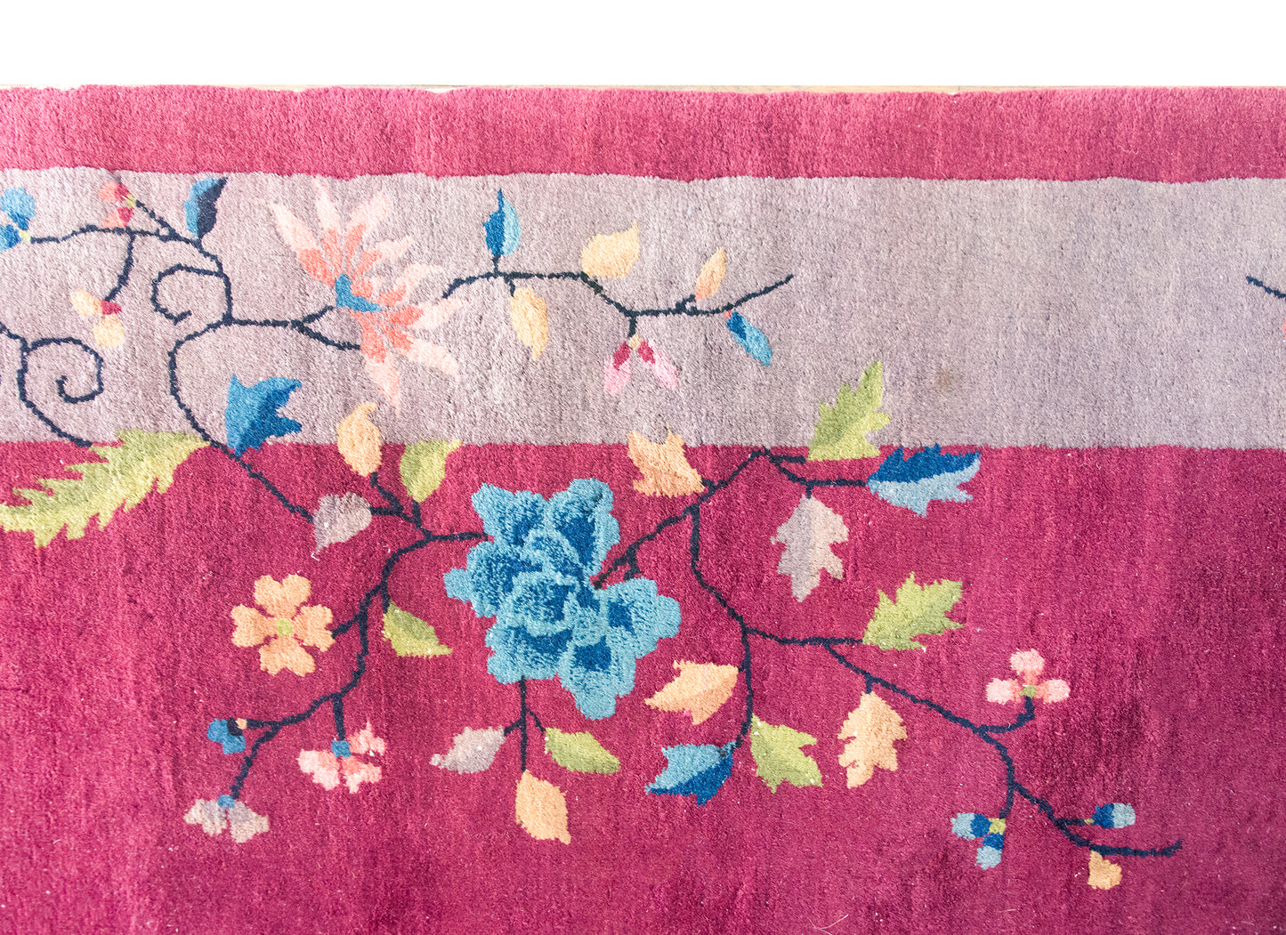 Early 20th Century Chinese Art Deco Rug For Sale