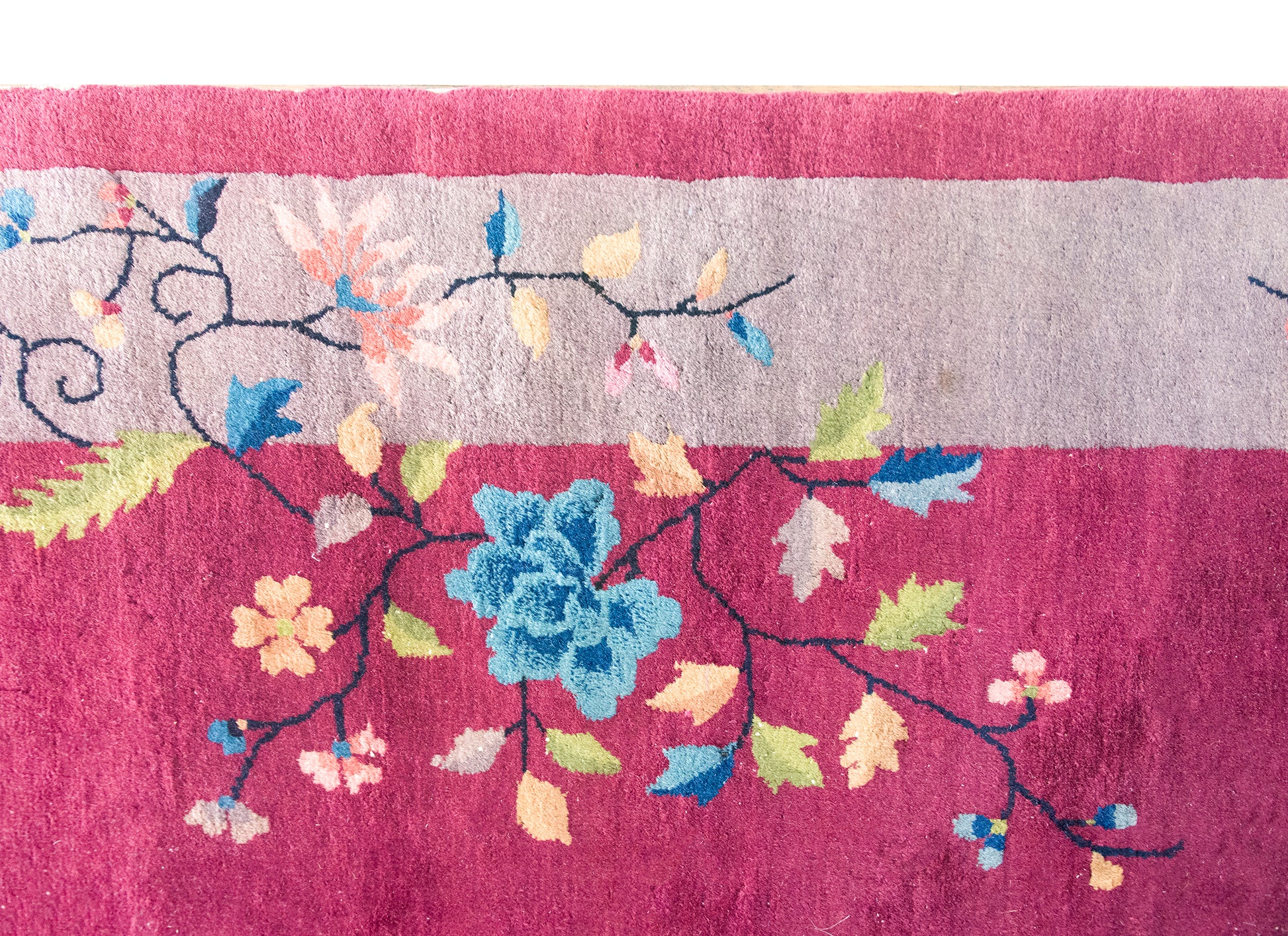 Early 20th Century Chinese Art Deco Rug For Sale