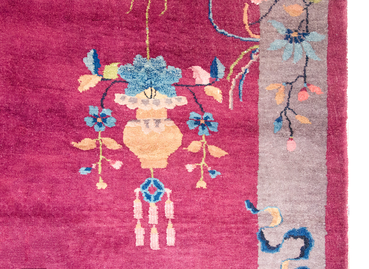 Early 20th Century Chinese Art Deco Rug For Sale