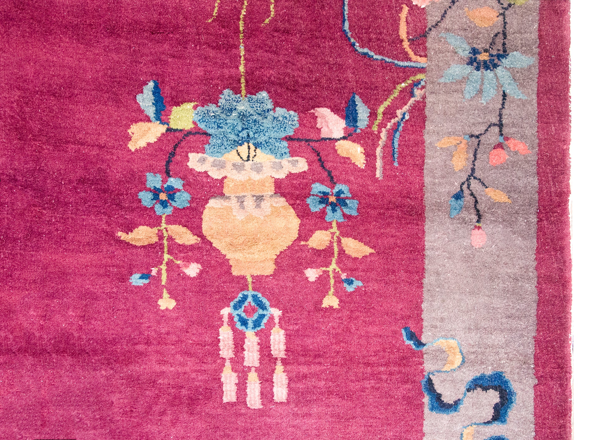 Early 20th Century Chinese Art Deco Rug For Sale