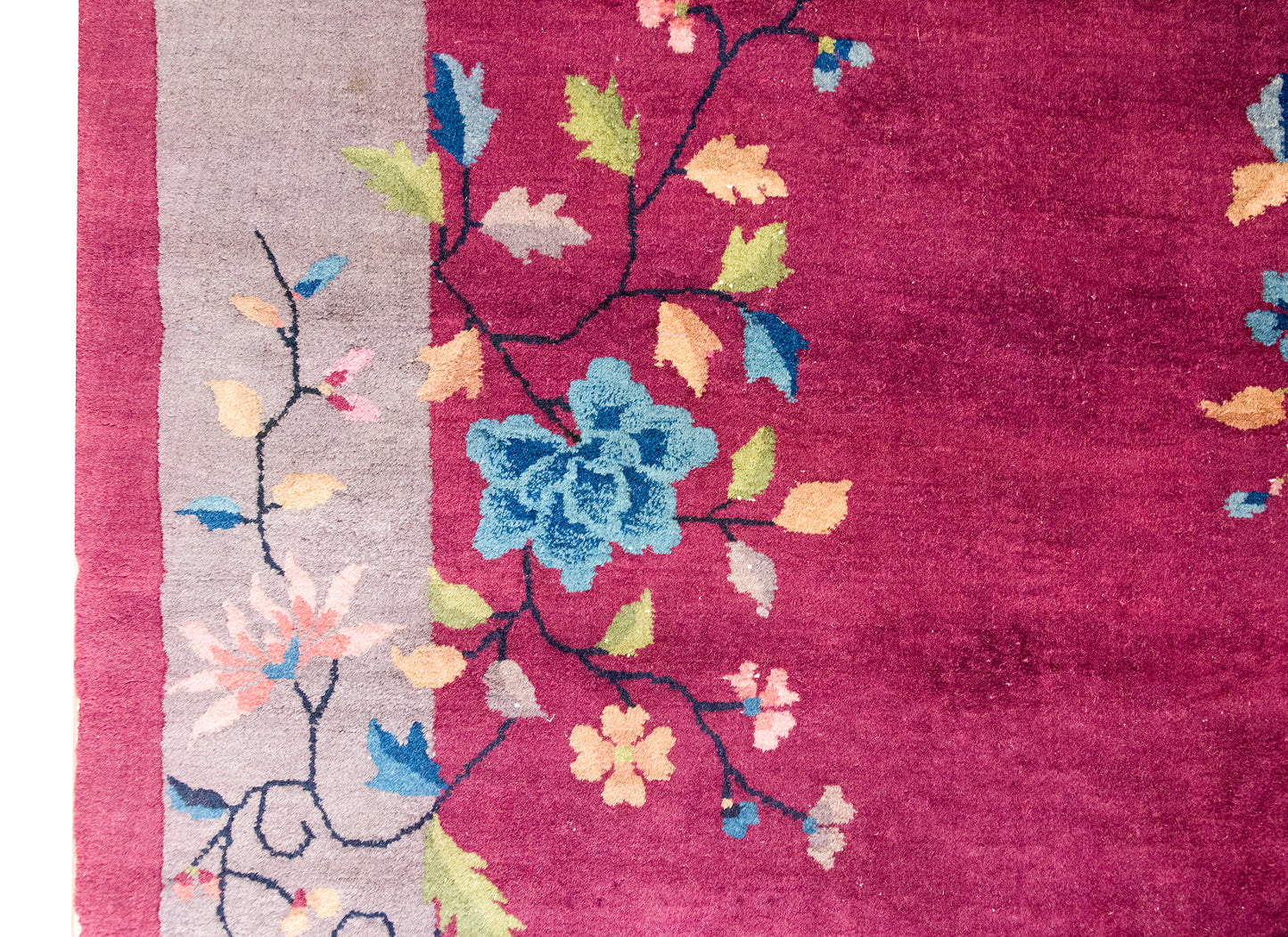 Early 20th Century Chinese Art Deco Rug For Sale