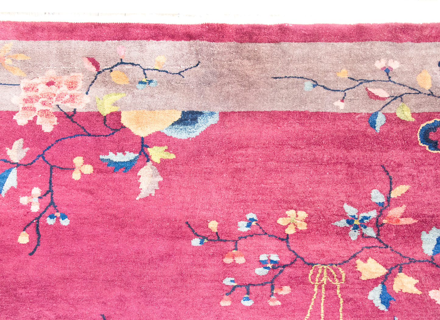 Early 20th Century Chinese Art Deco Rug For Sale