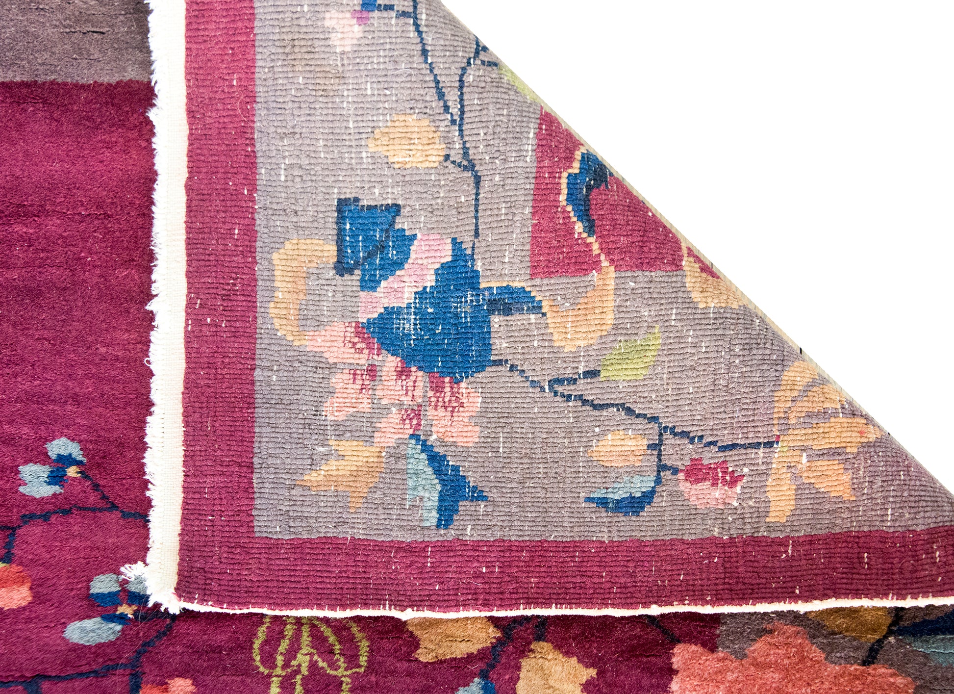 Early 20th Century Chinese Art Deco Rug For Sale