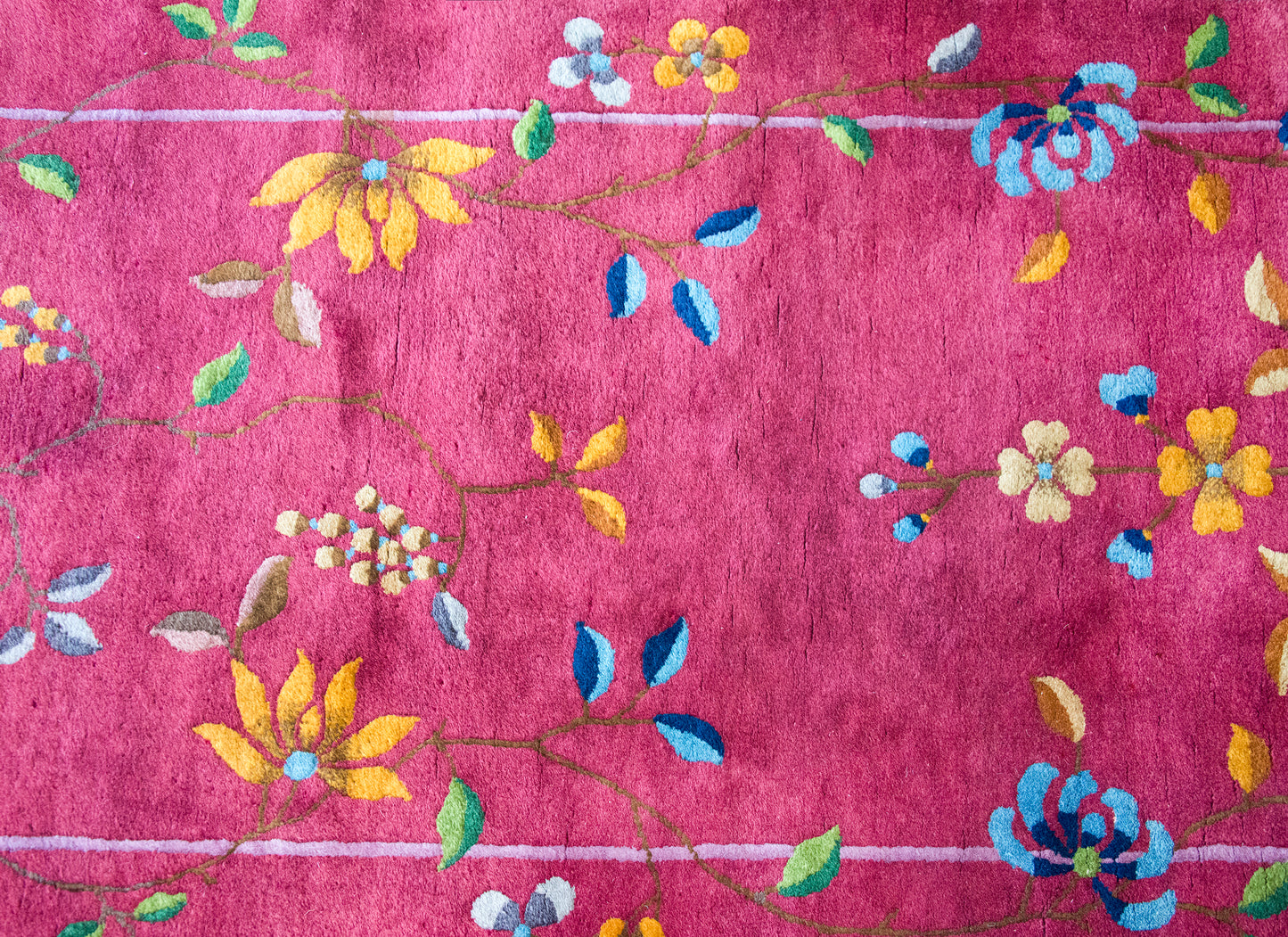 Early 20th Century Chinese Art Deco Rug For Sale