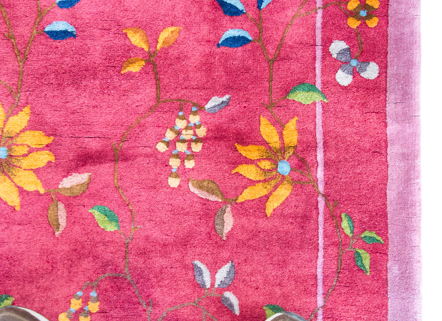 Early 20th Century Chinese Art Deco Rug For Sale