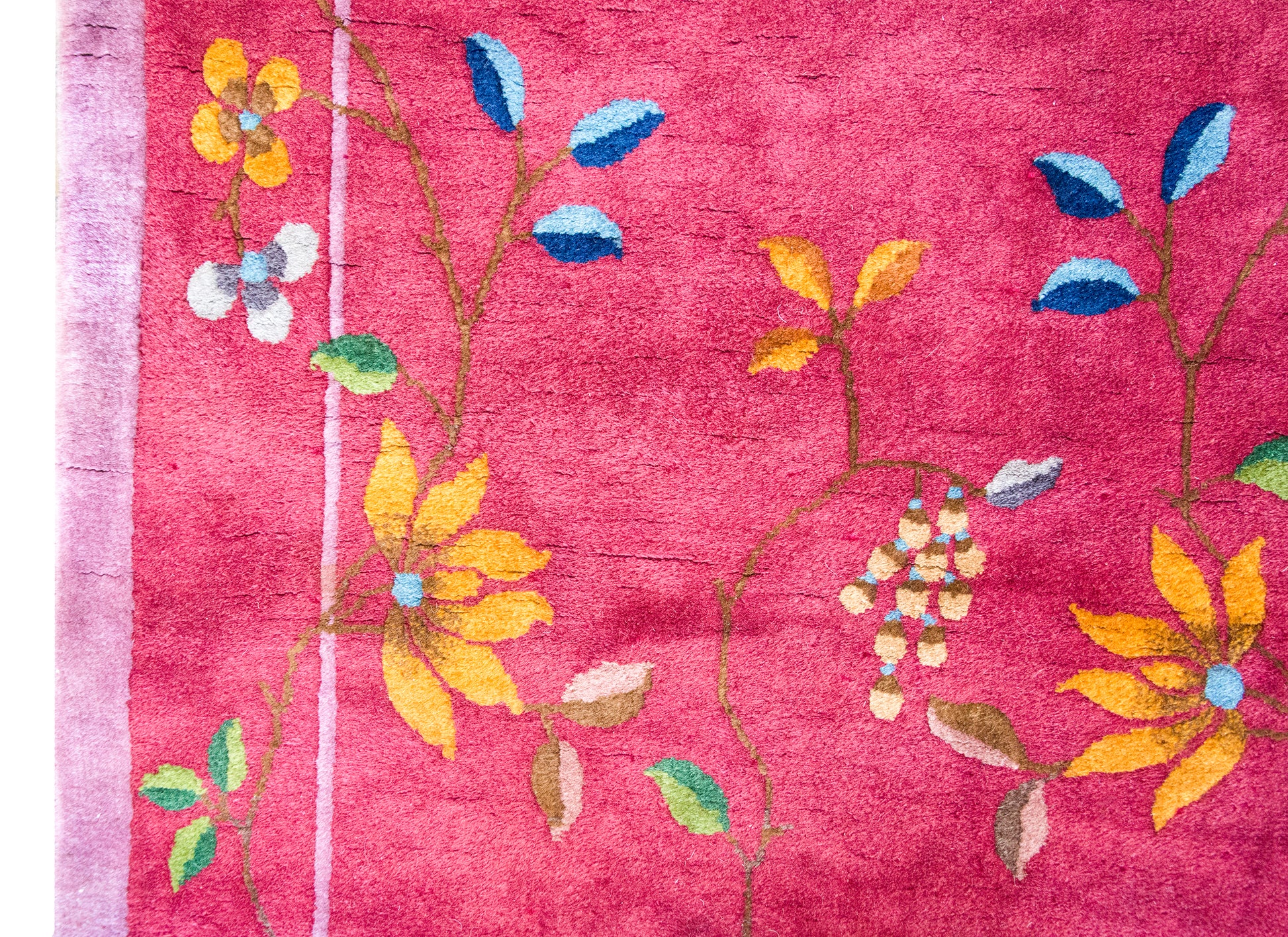 Early 20th Century Chinese Art Deco Rug For Sale