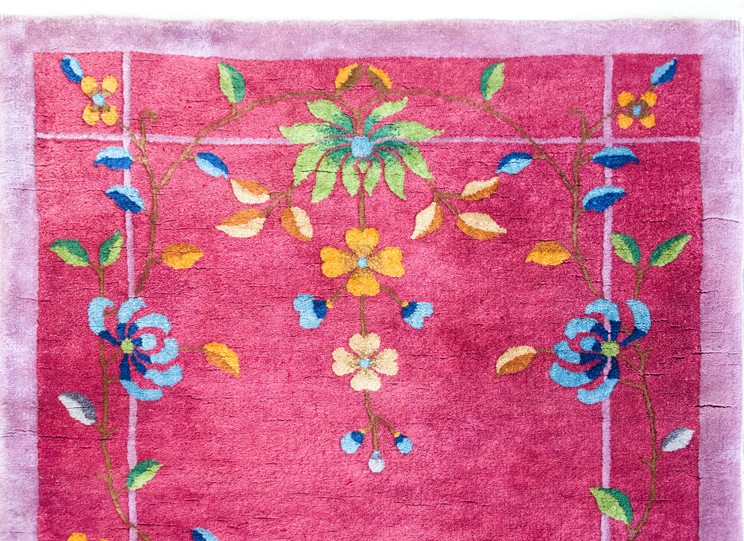 Early 20th Century Chinese Art Deco Rug For Sale