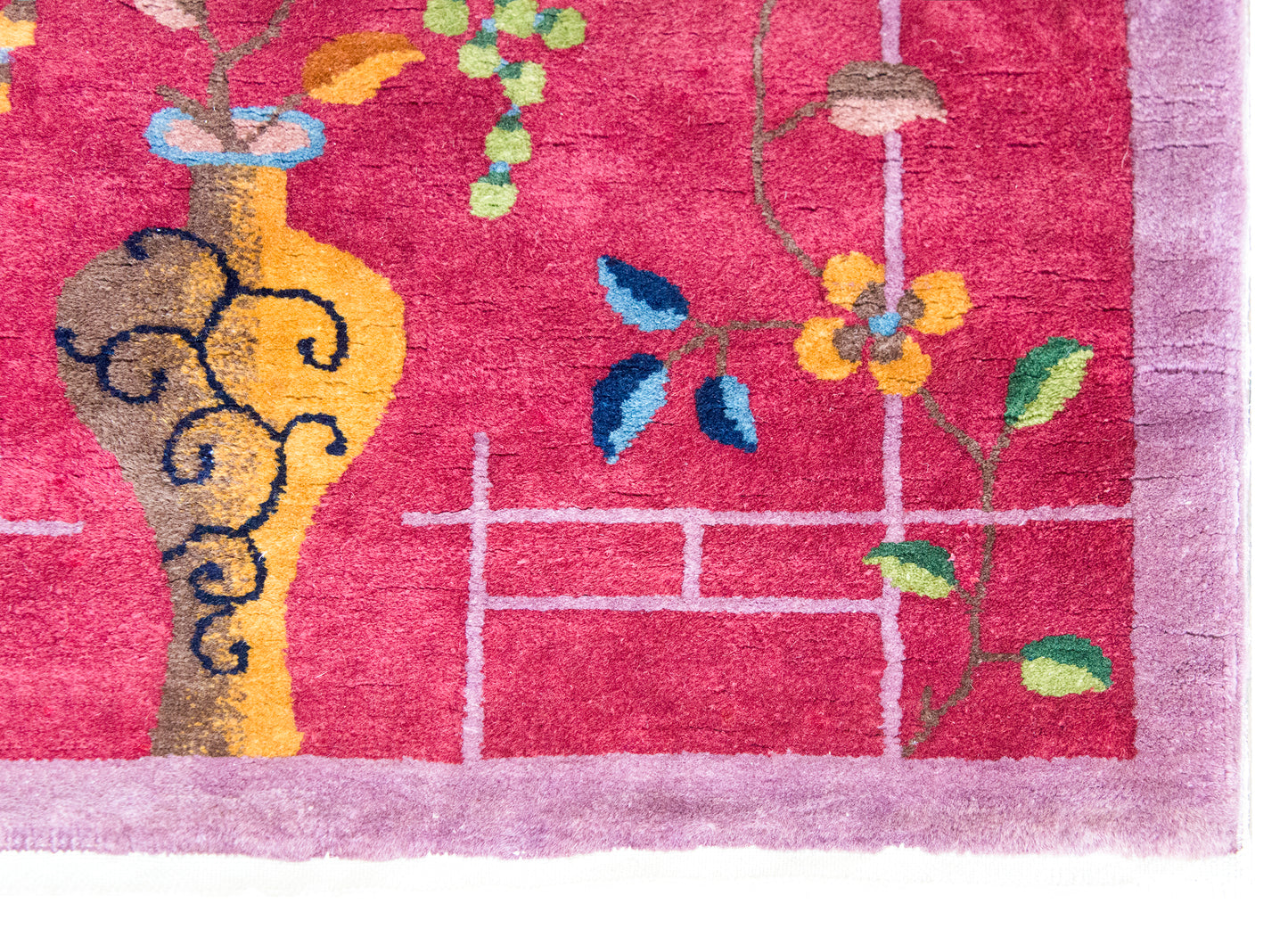 Early 20th Century Chinese Art Deco Rug For Sale