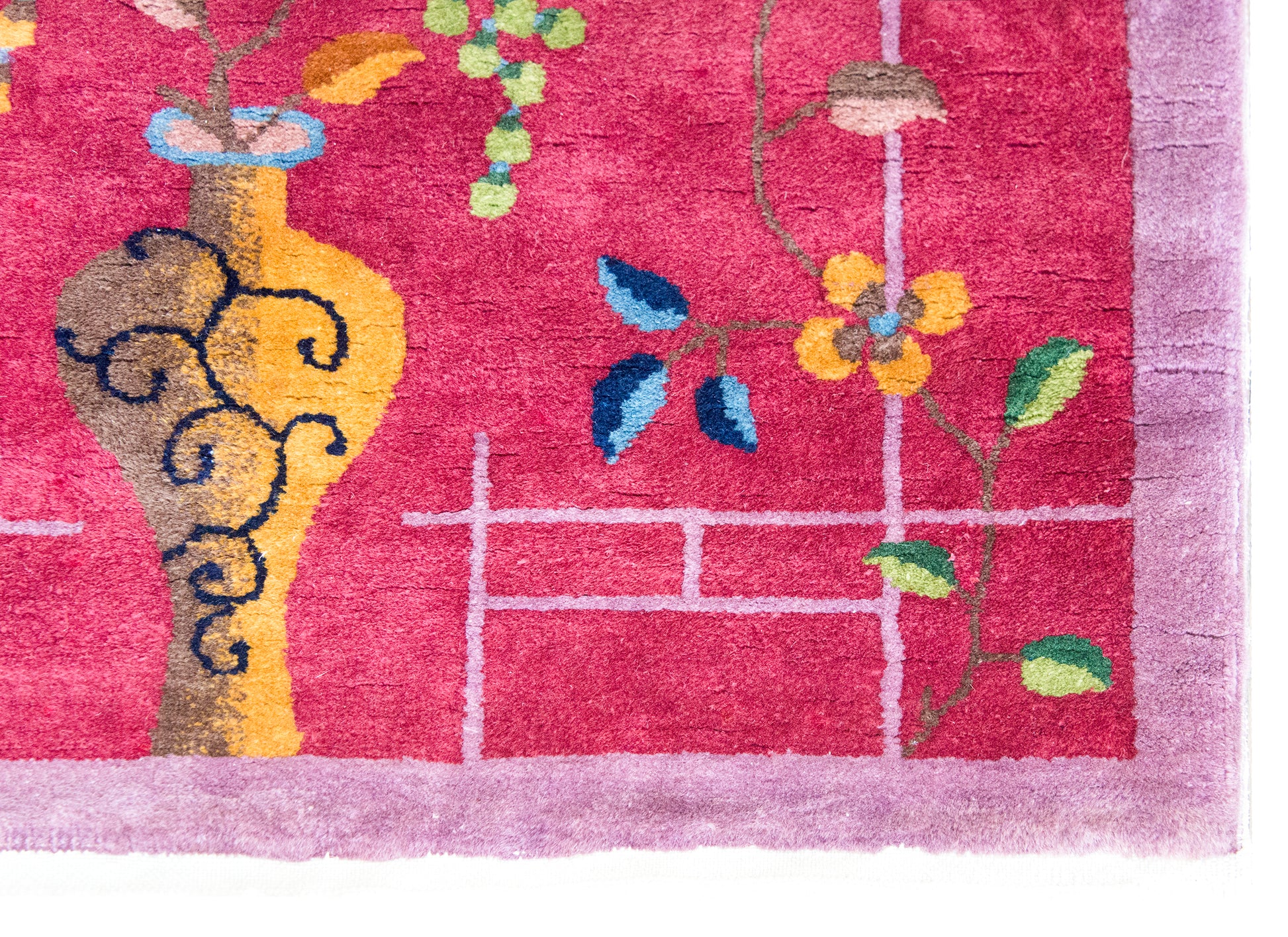 Early 20th Century Chinese Art Deco Rug For Sale