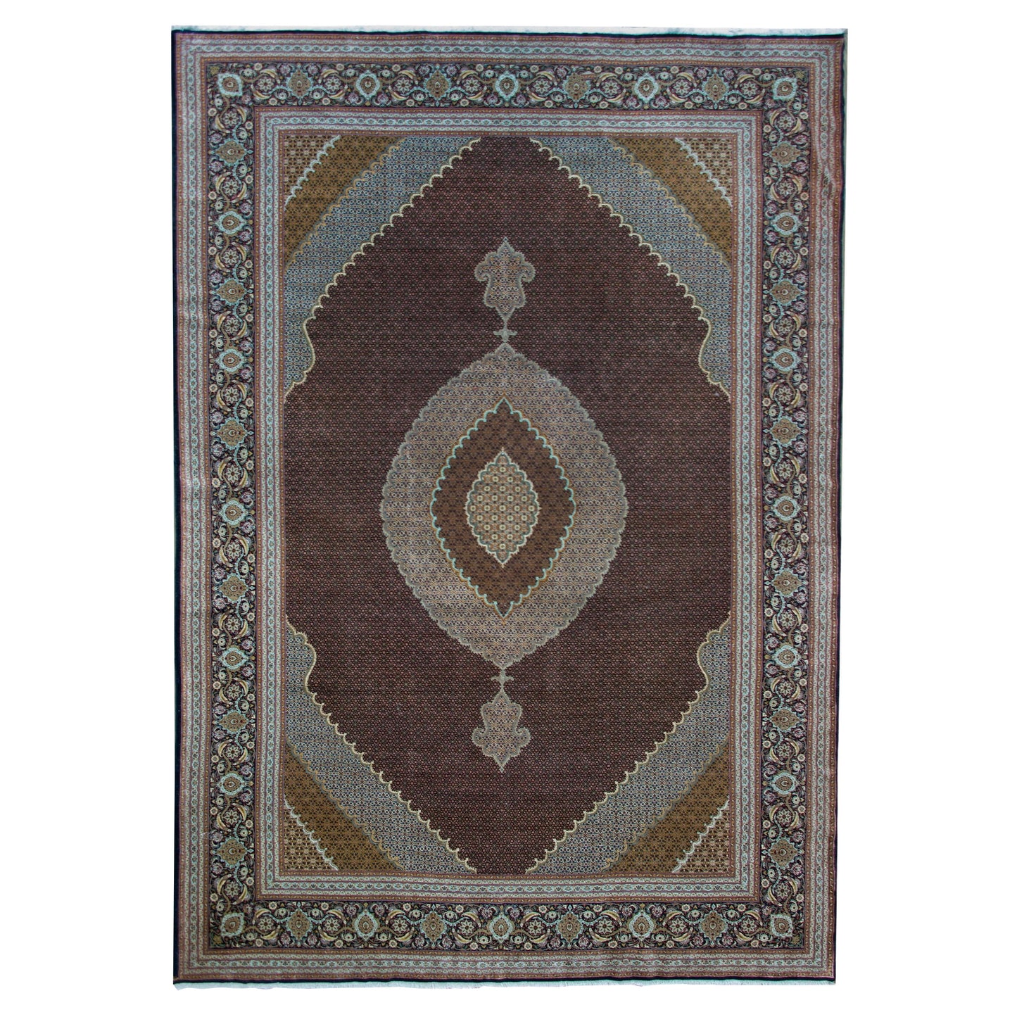 Vintage Persian Tabriz Rug For Sale