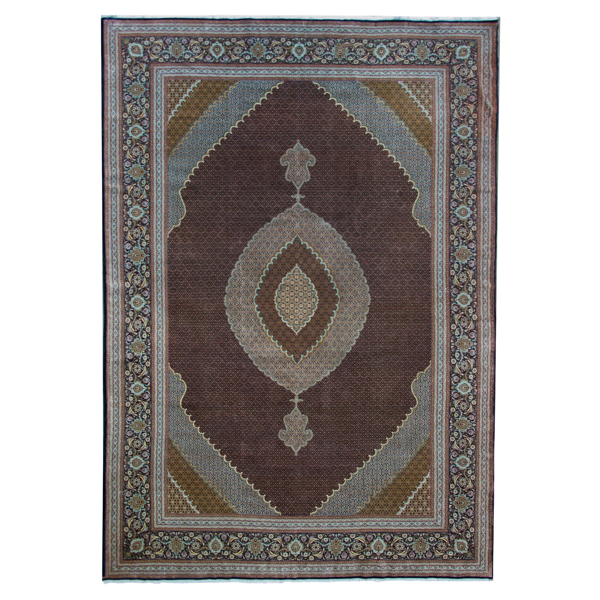 Vintage Persian Tabriz Rug For Sale