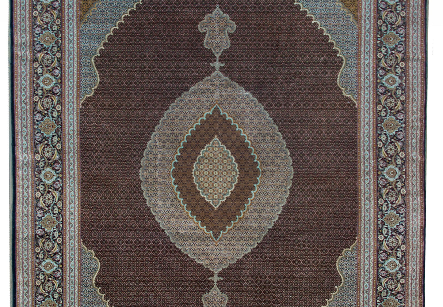 Vintage Persian Tabriz Rug