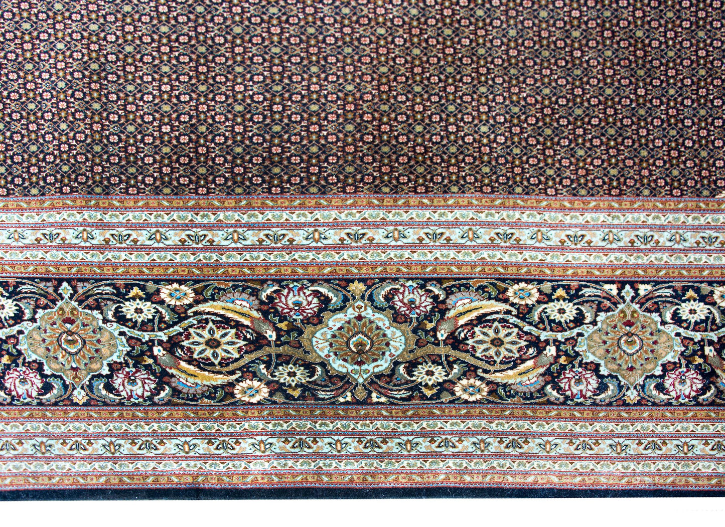 Vintage Persian Tabriz Rug