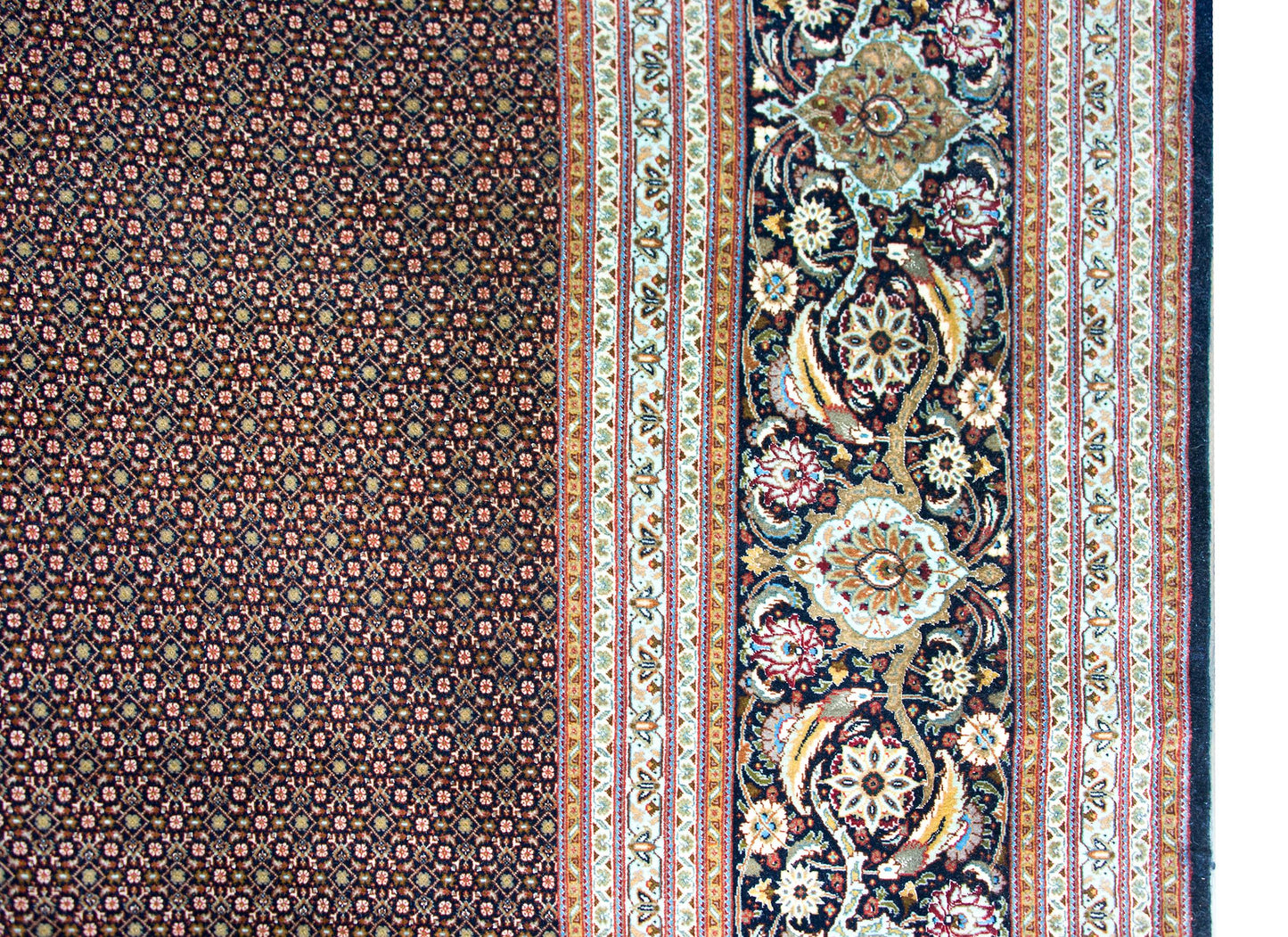 Vintage Persian Tabriz Rug