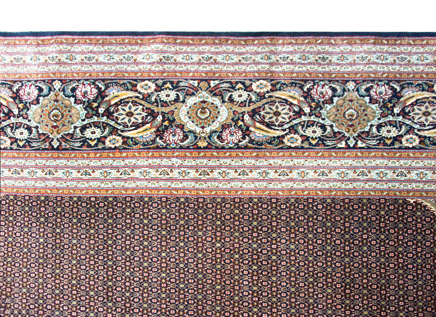 Vintage Persian Tabriz Rug