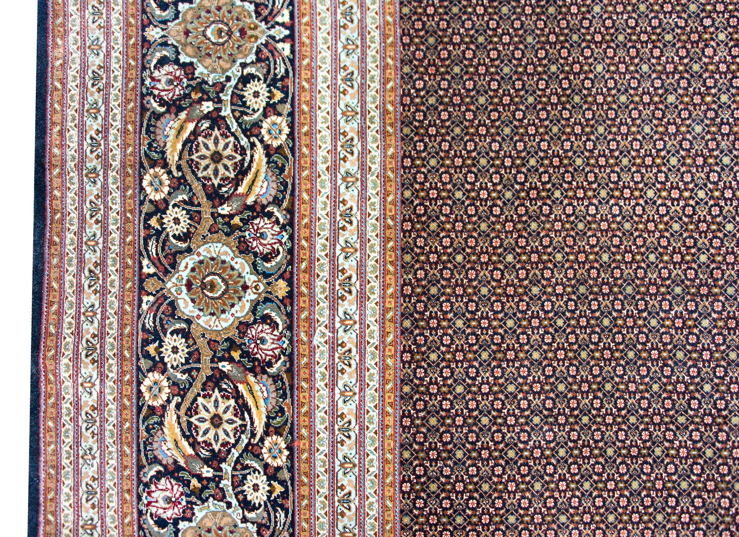 Vintage Persian Tabriz Rug
