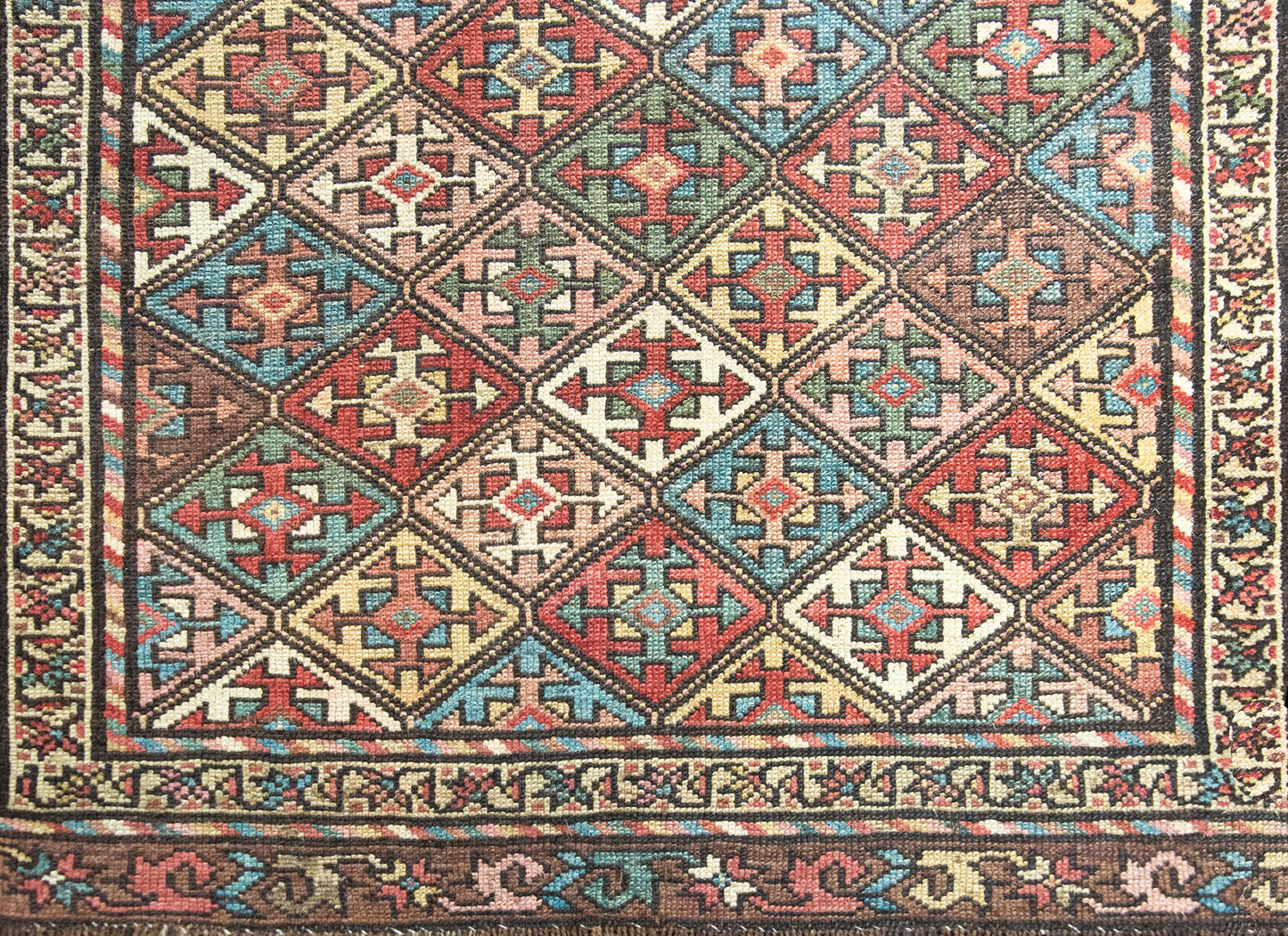 Early 20th Century Persian Kuba Rug