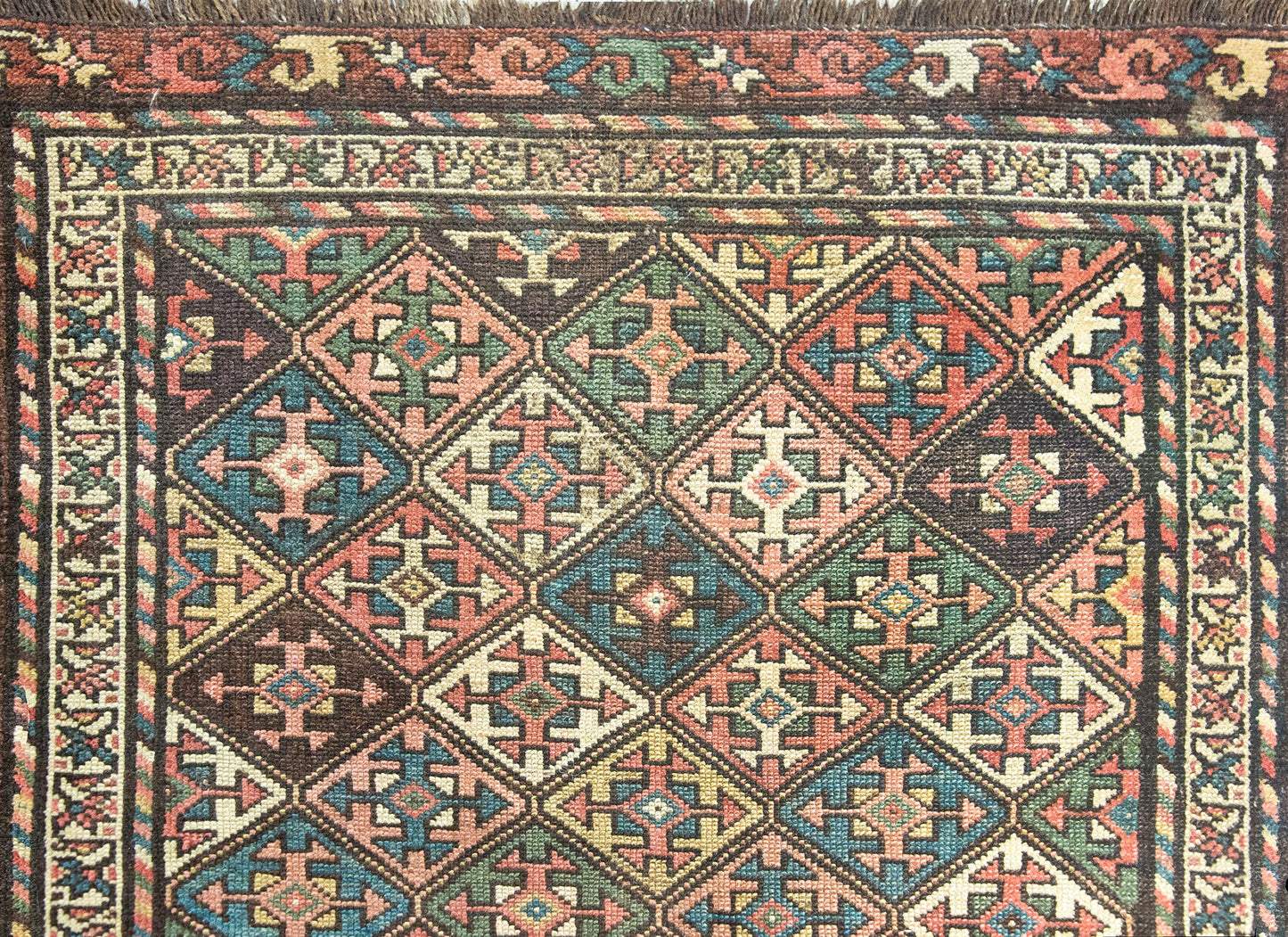 Early 20th Century Persian Kuba Rug