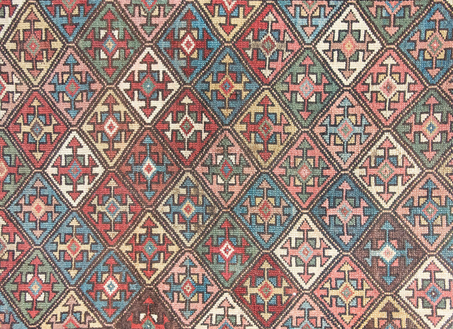 Early 20th Century Persian Kuba Rug