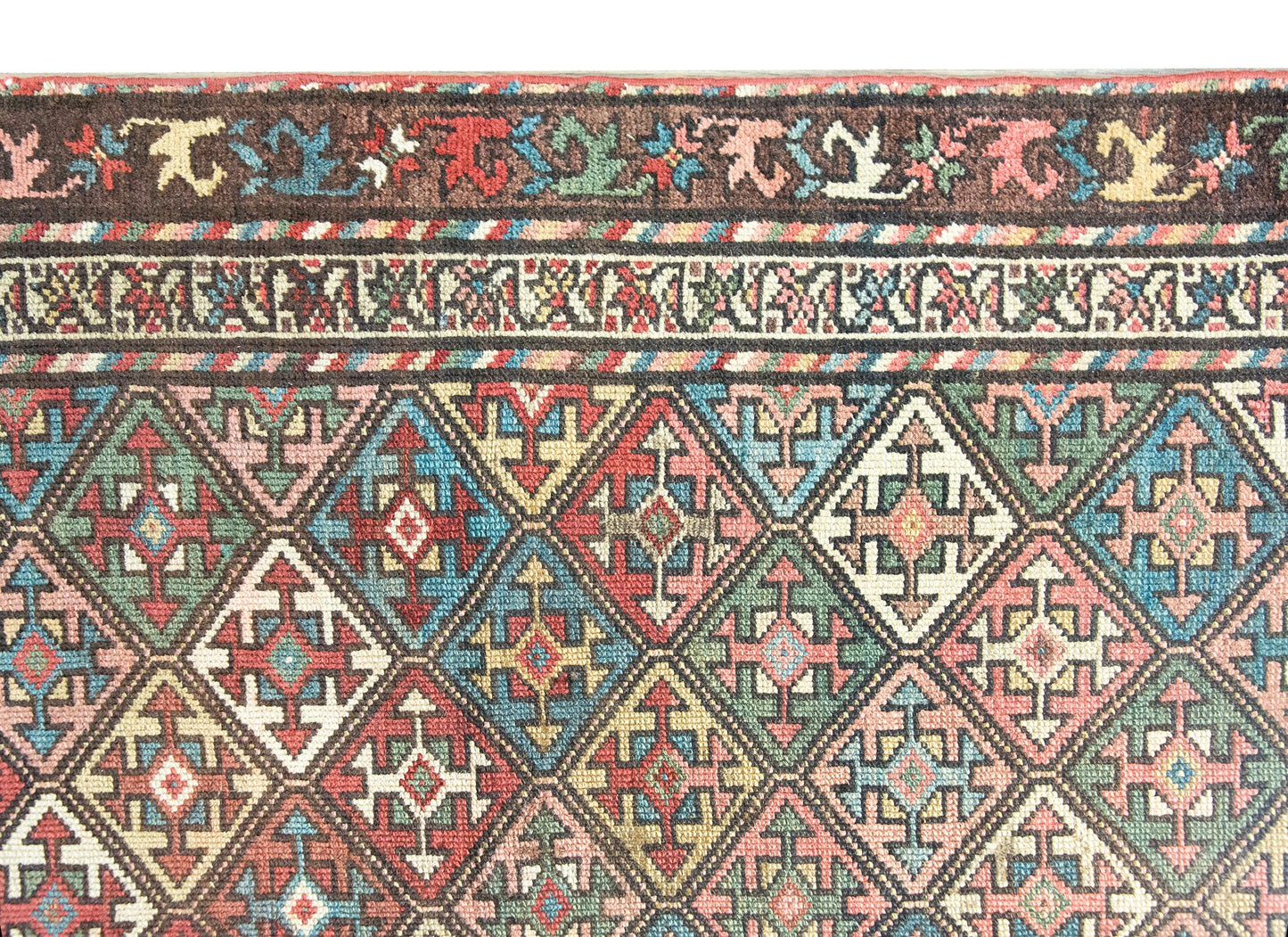 Early 20th Century Persian Kuba Rug