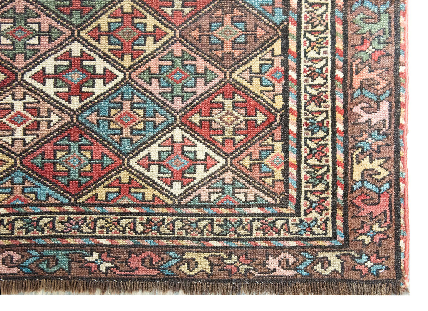Early 20th Century Persian Kuba Rug