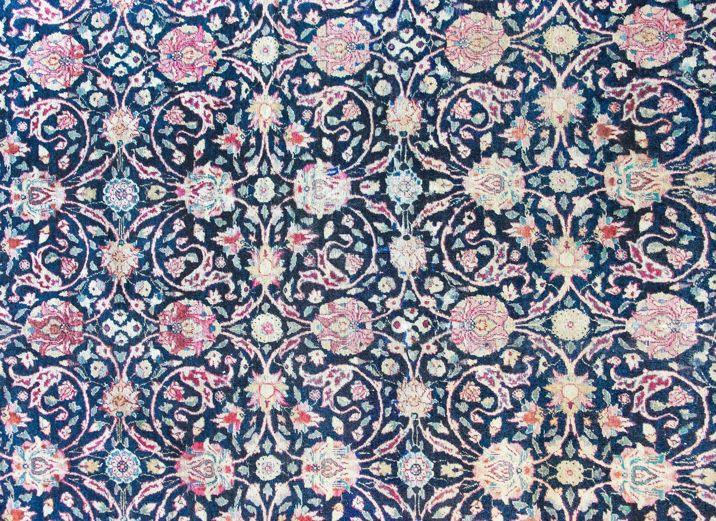 Early 20th Century Persian Lavar Kirman Rug