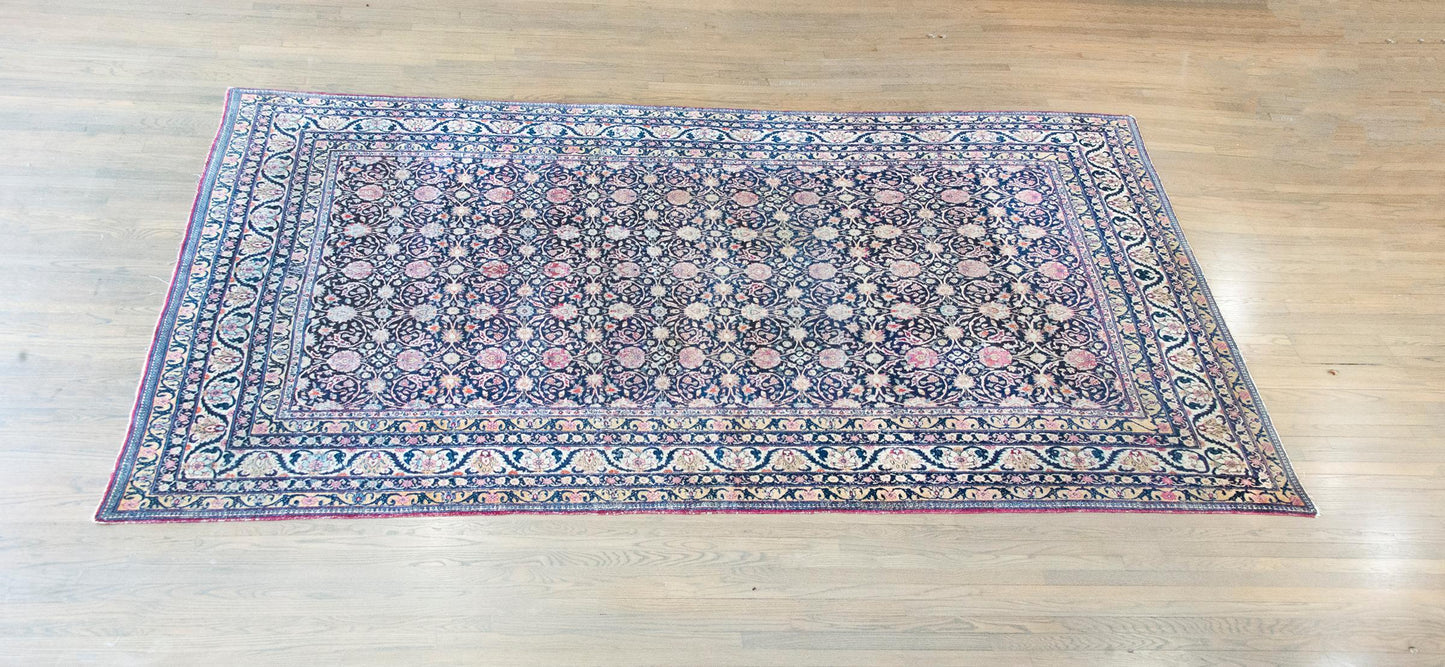 Early 20th Century Persian Lavar Kirman Rug