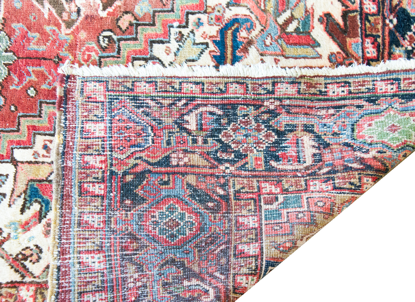Mid 20th Century Persian Heriz Rug For Sale