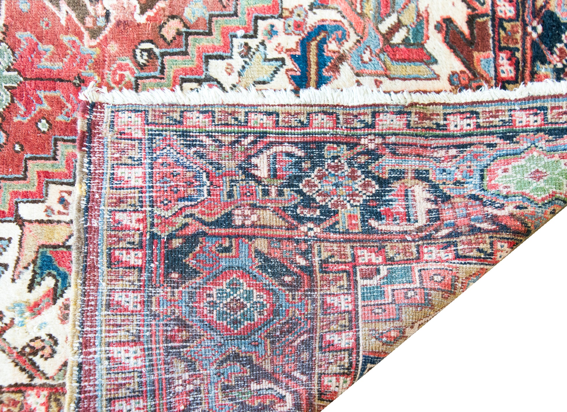 Mid 20th Century Persian Heriz Rug For Sale