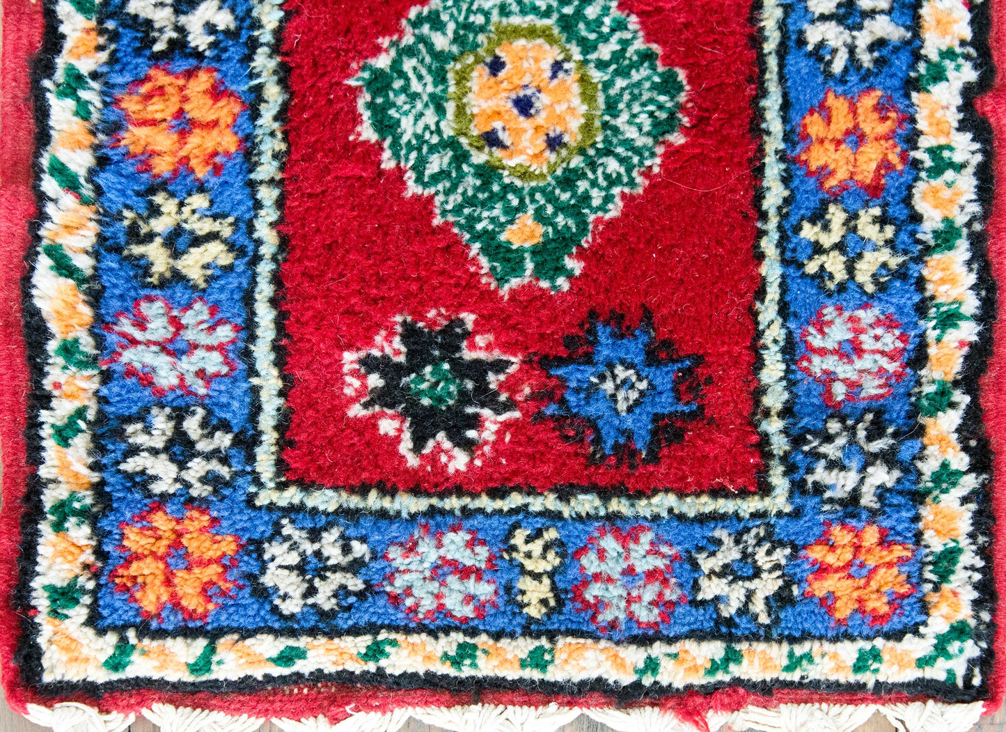 Vintage Petite Moroccan Rug
