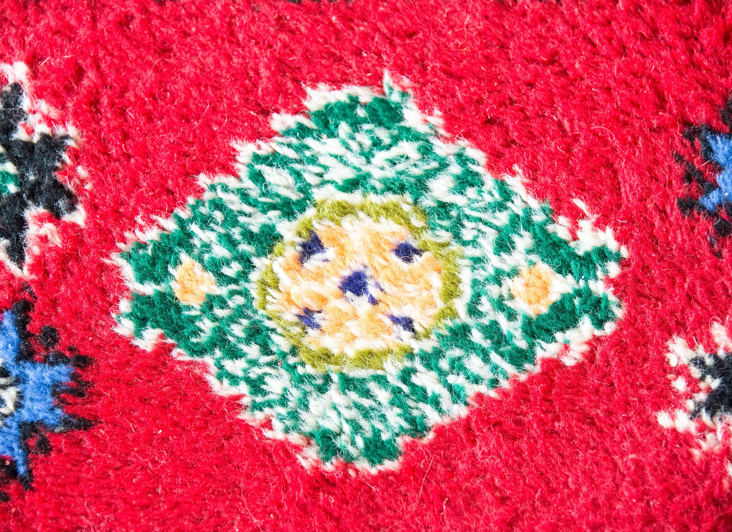 Vintage Petite Moroccan Rug