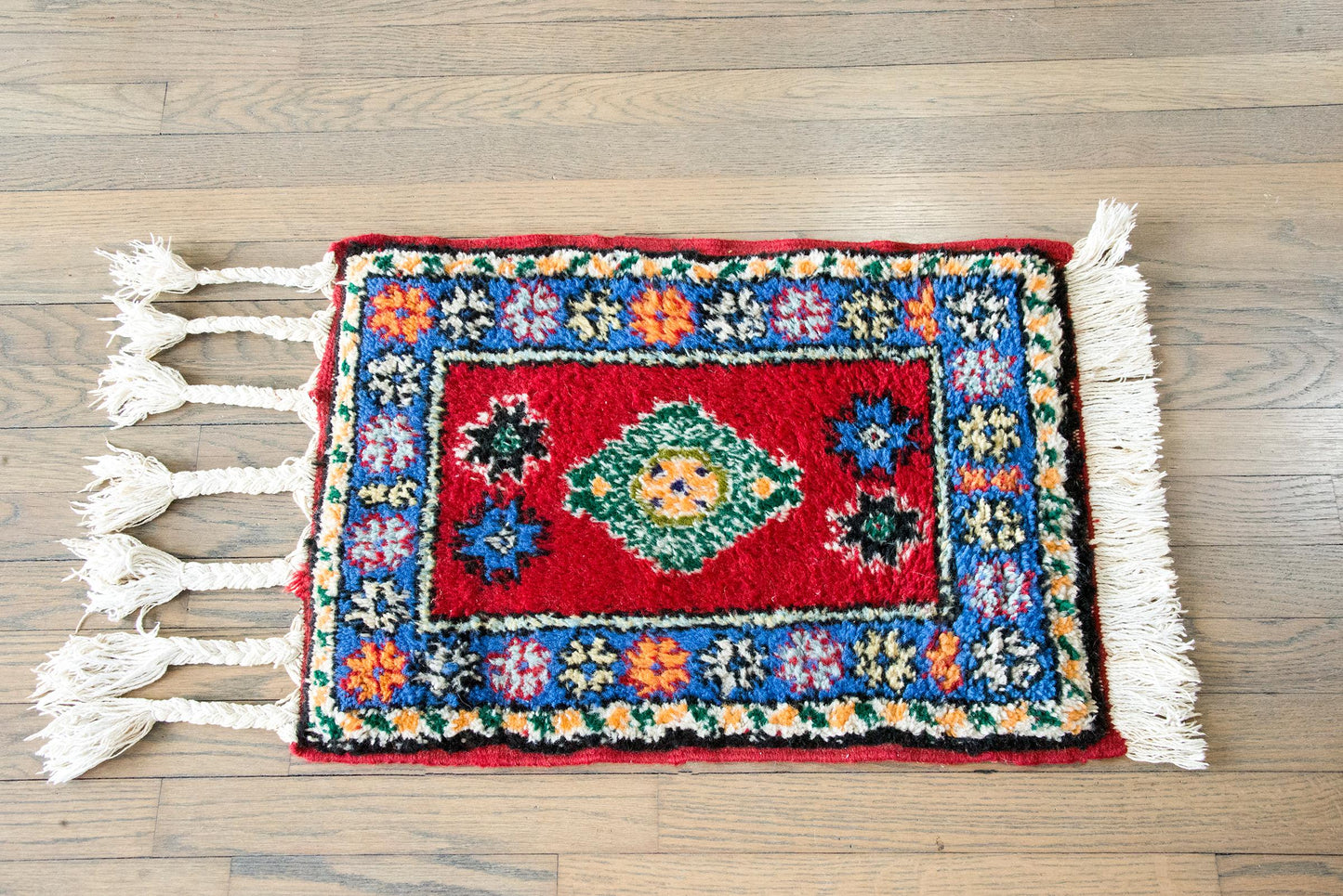 Vintage Petite Moroccan Rug