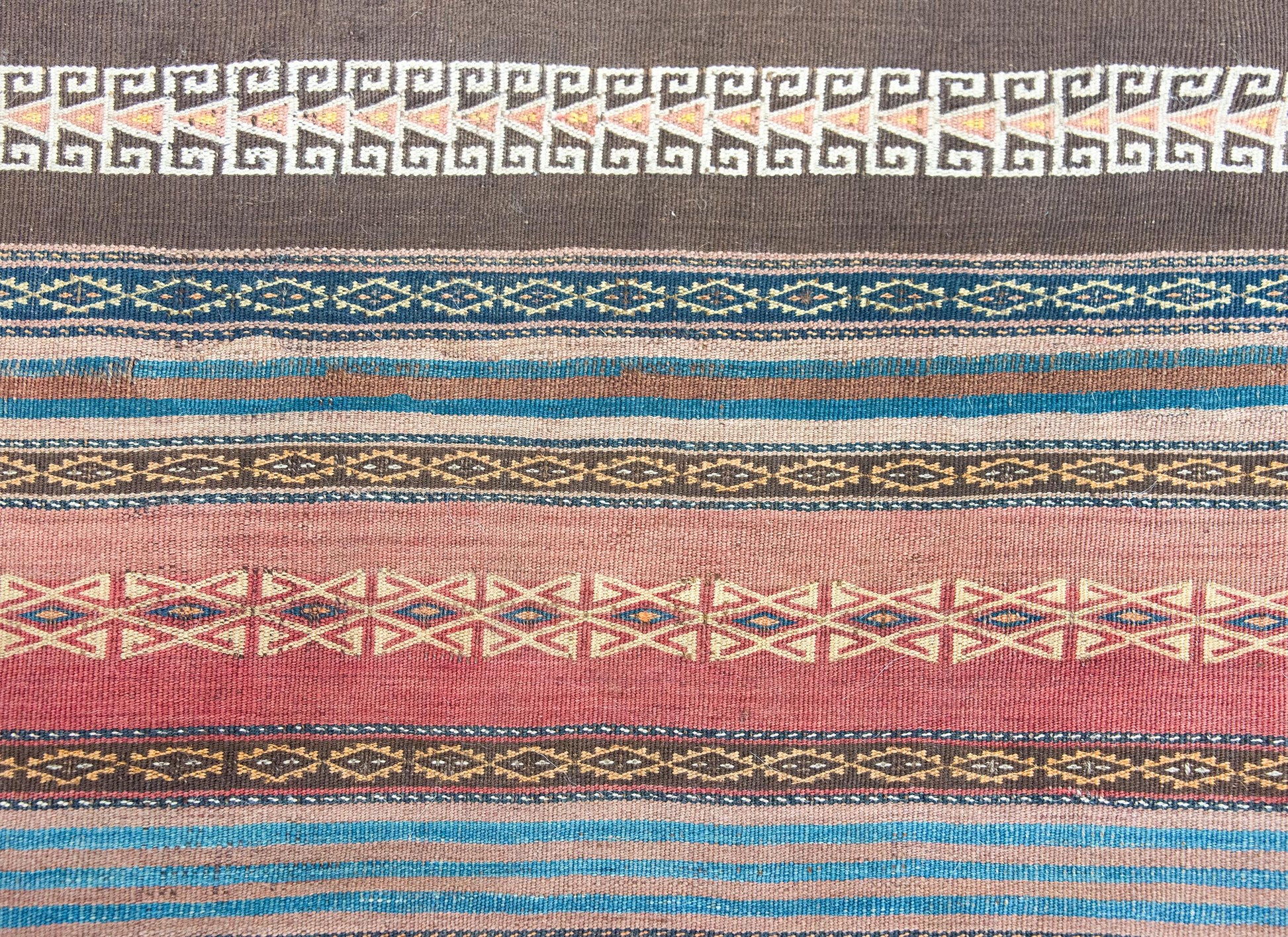 Early 20th Century Persian Baluch Kilim For Sale