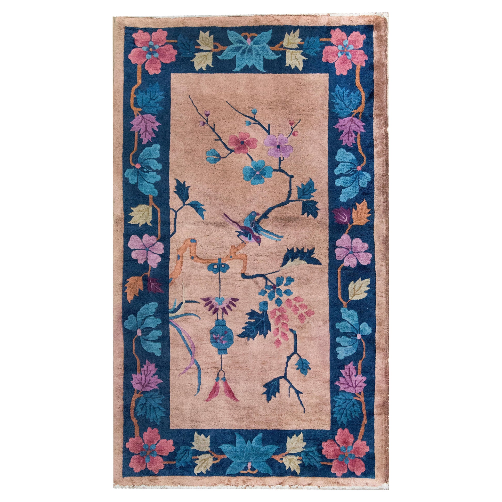 Early 20th Century Chinese Art Deco Rug For Sale
